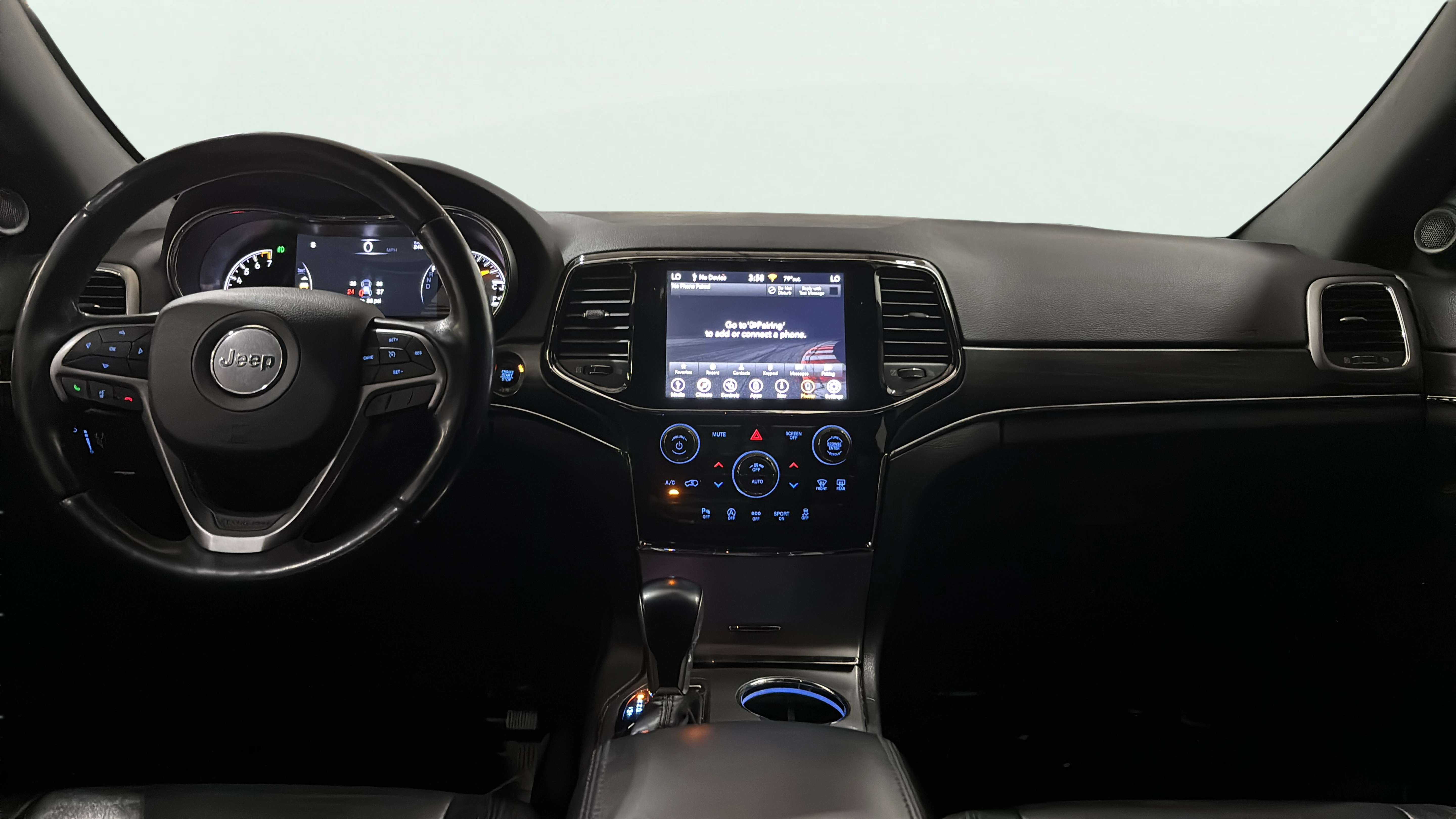 Vehicle interior 360 preview
