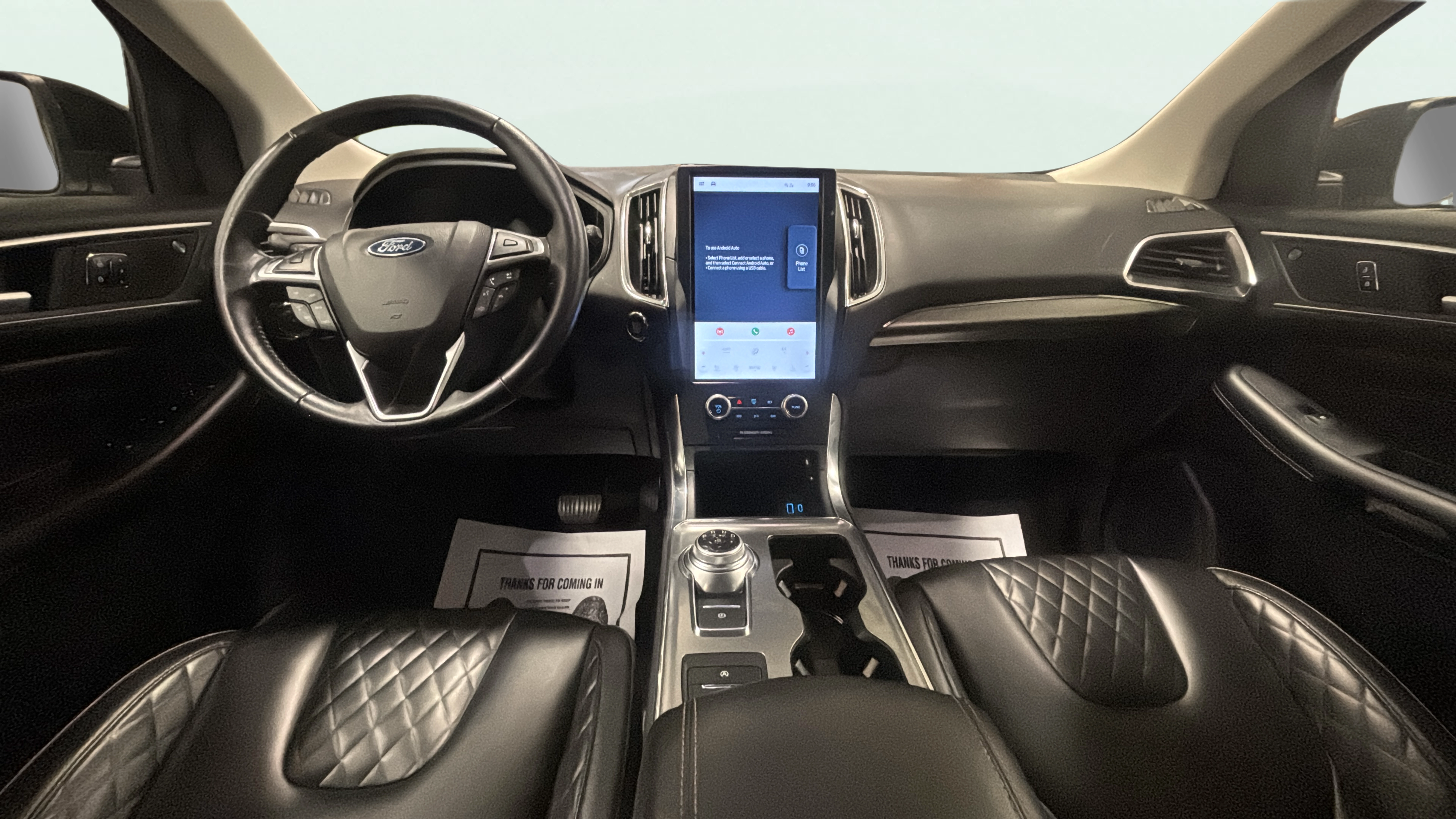 Vehicle interior 360 preview