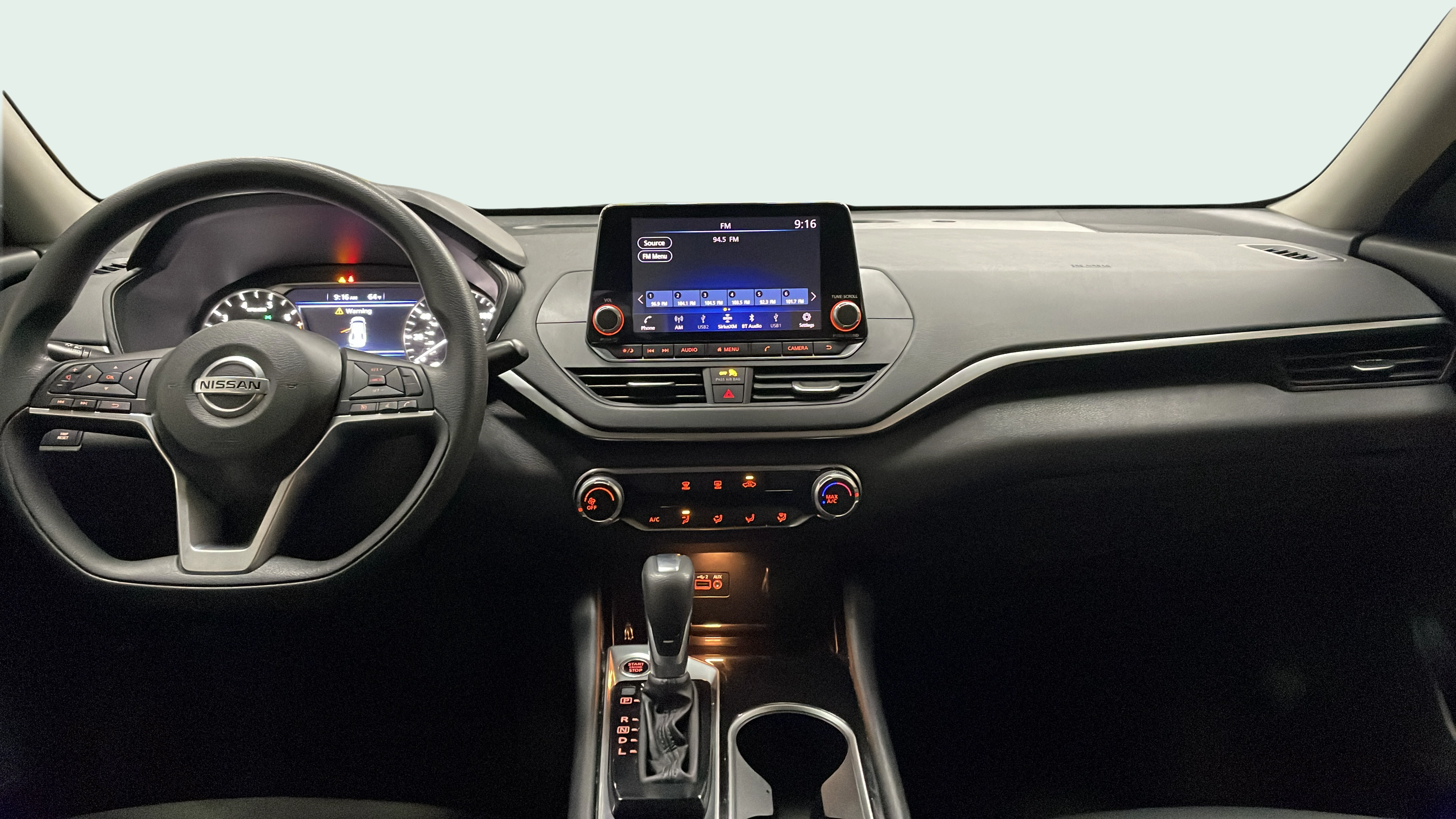 Vehicle interior 360 preview