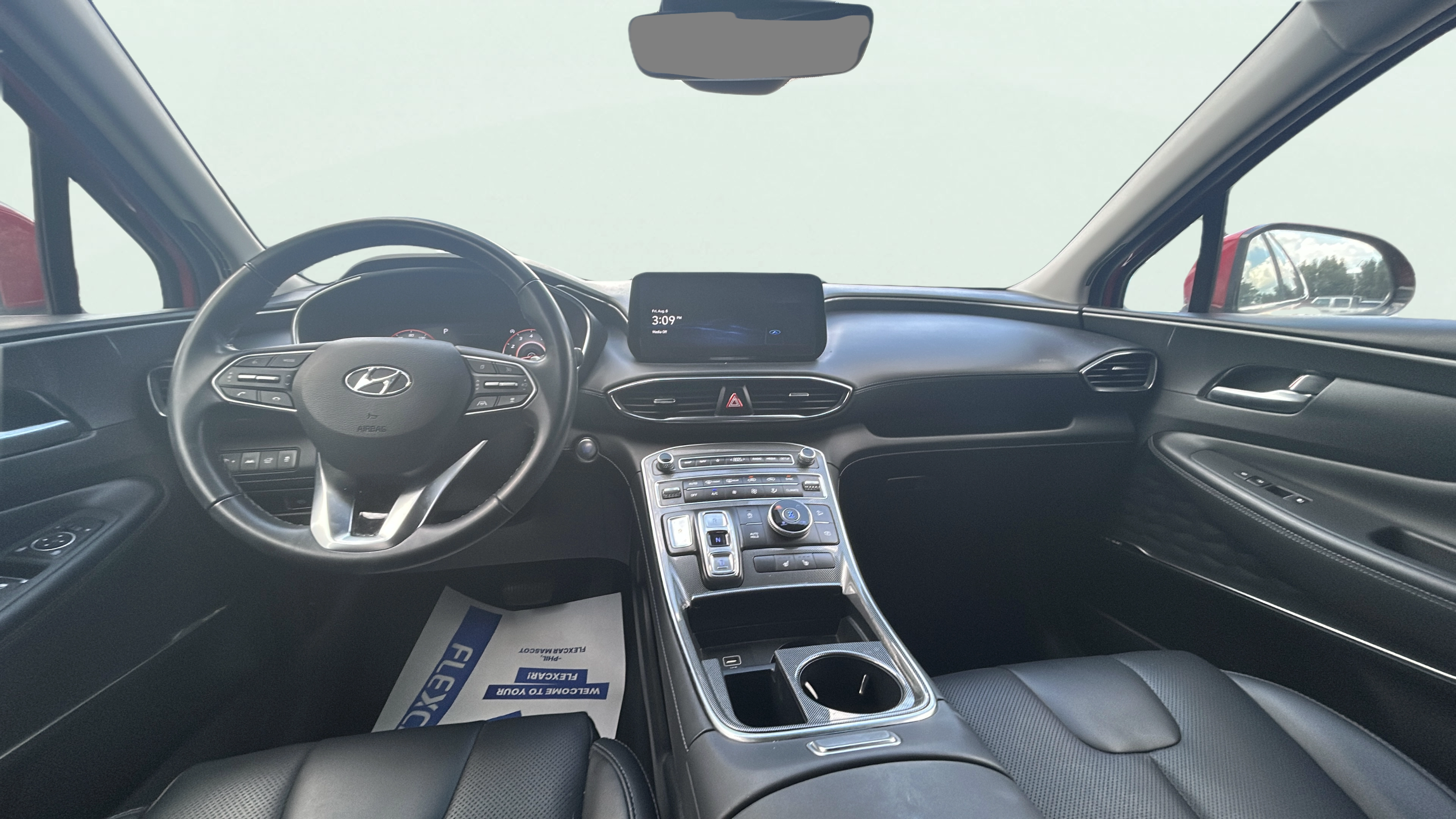 Vehicle interior 360 preview
