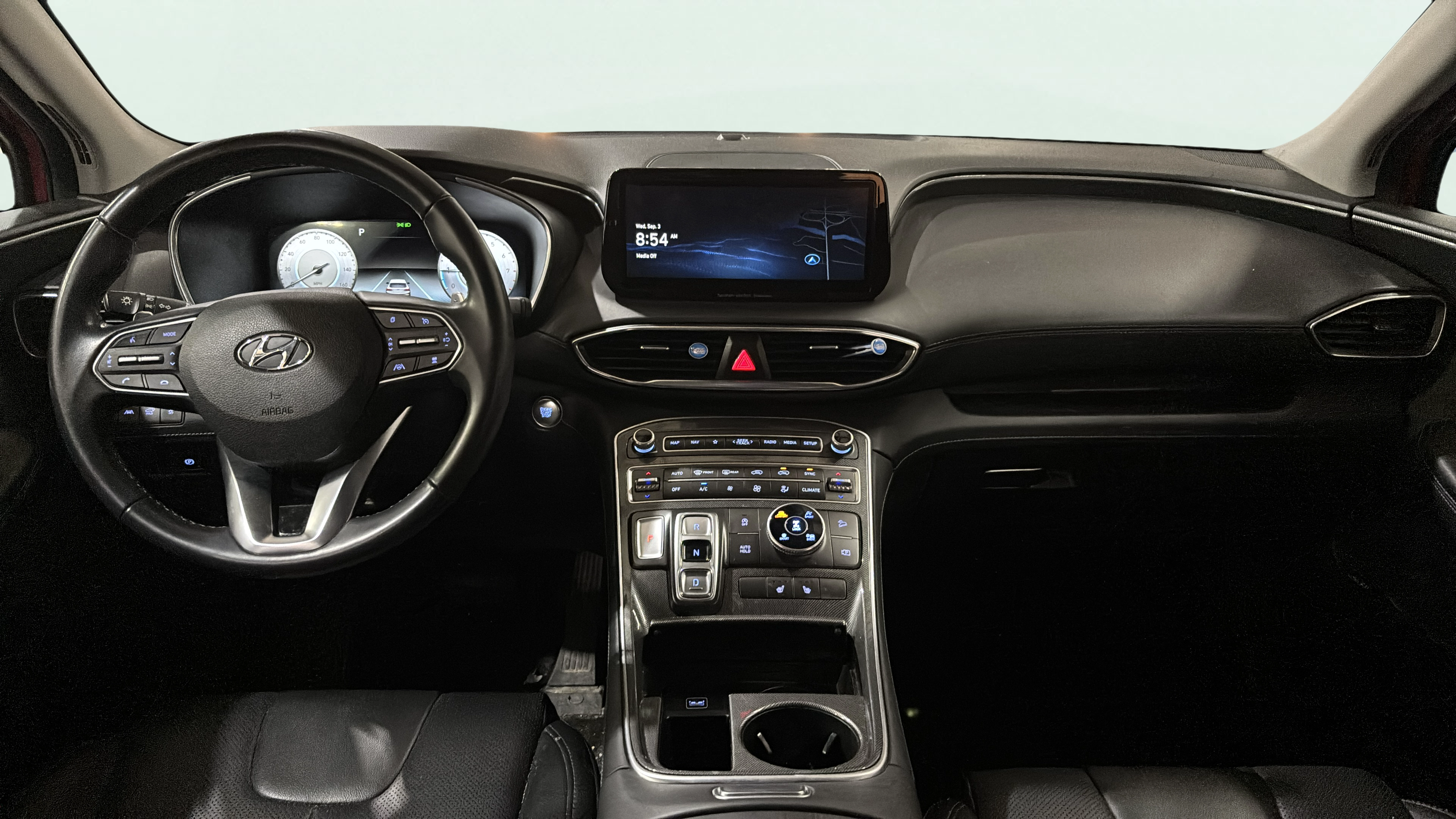 Vehicle interior 360 preview