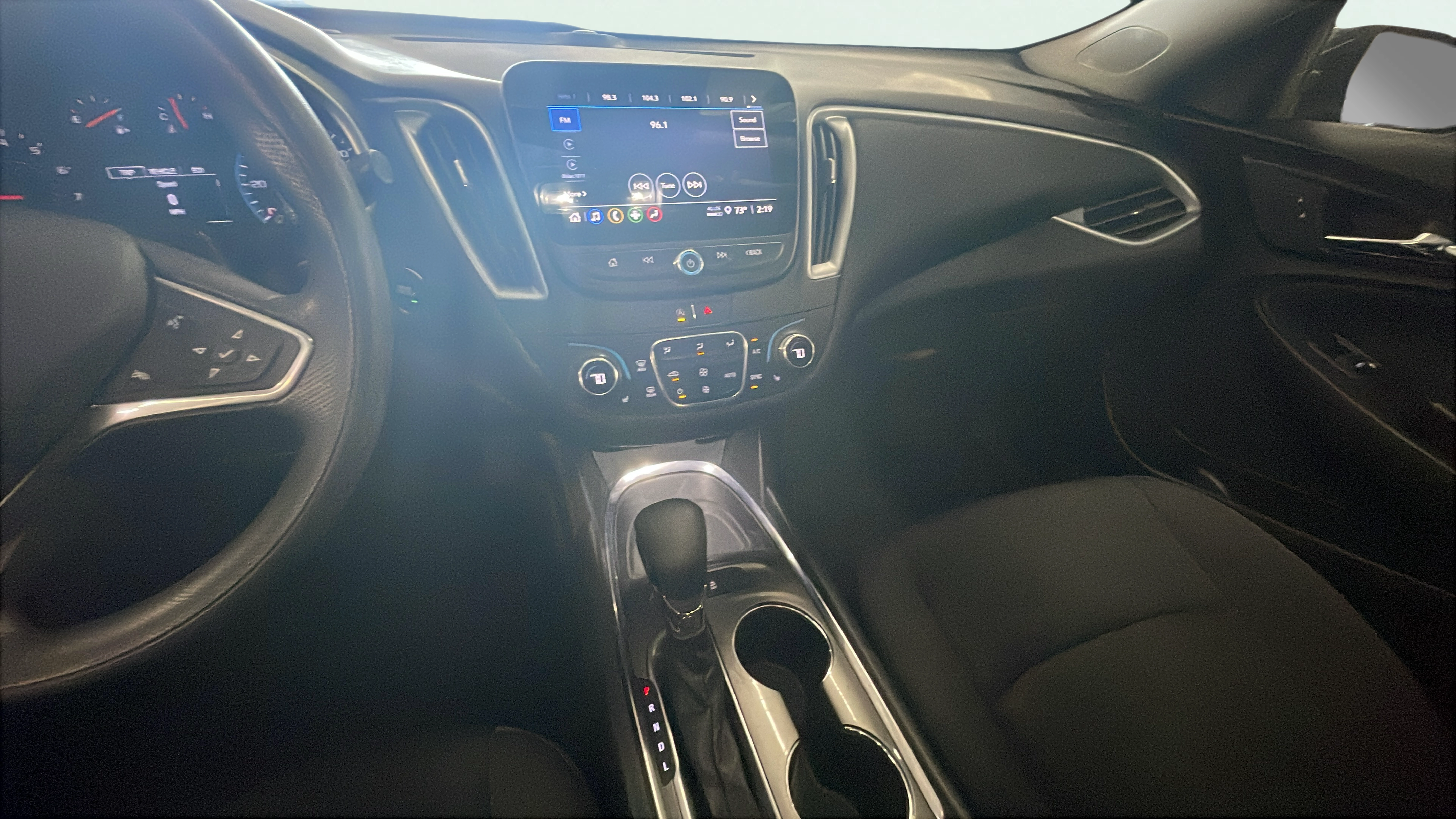 Vehicle interior 360 preview