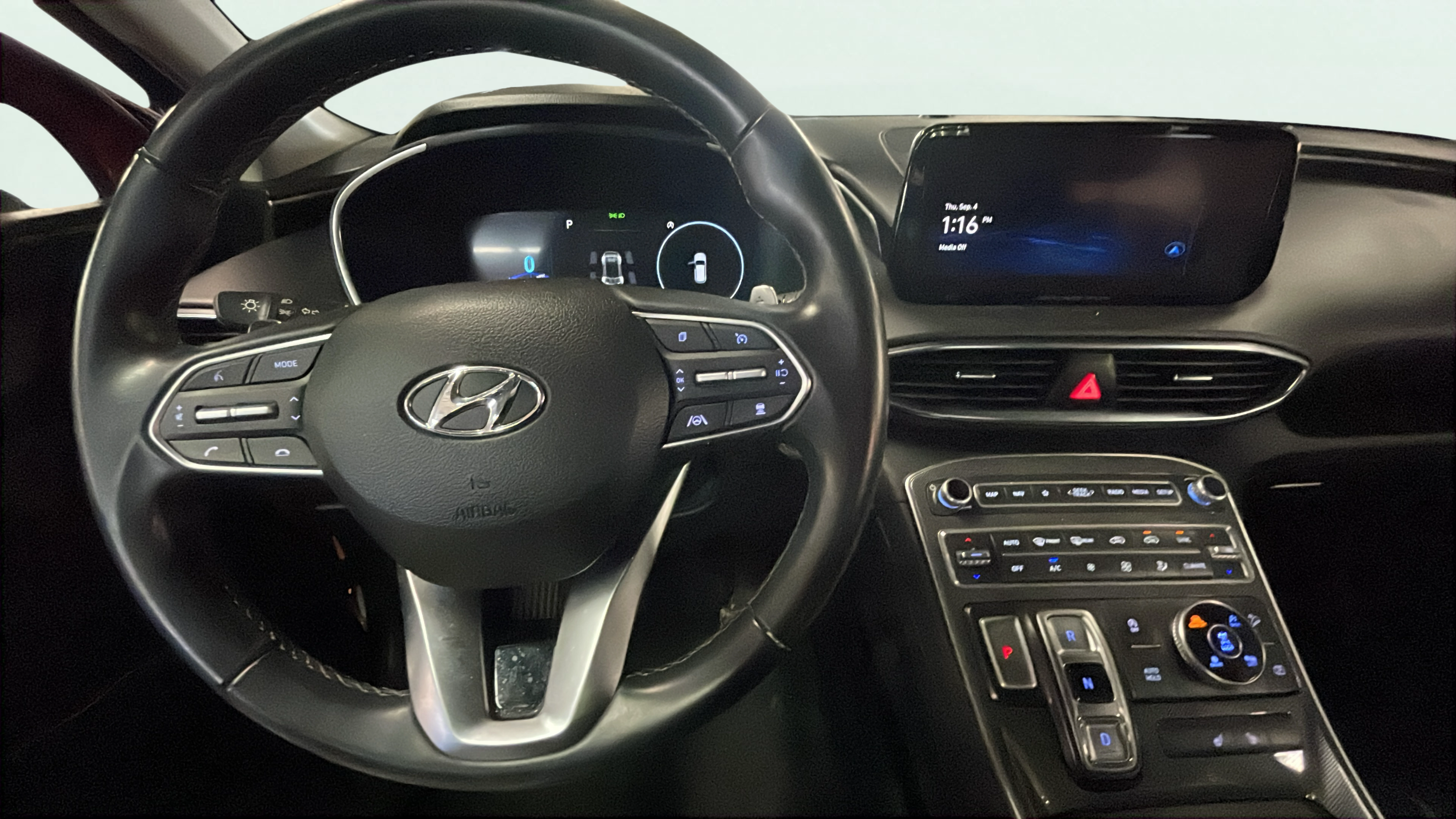 Vehicle interior 360 preview