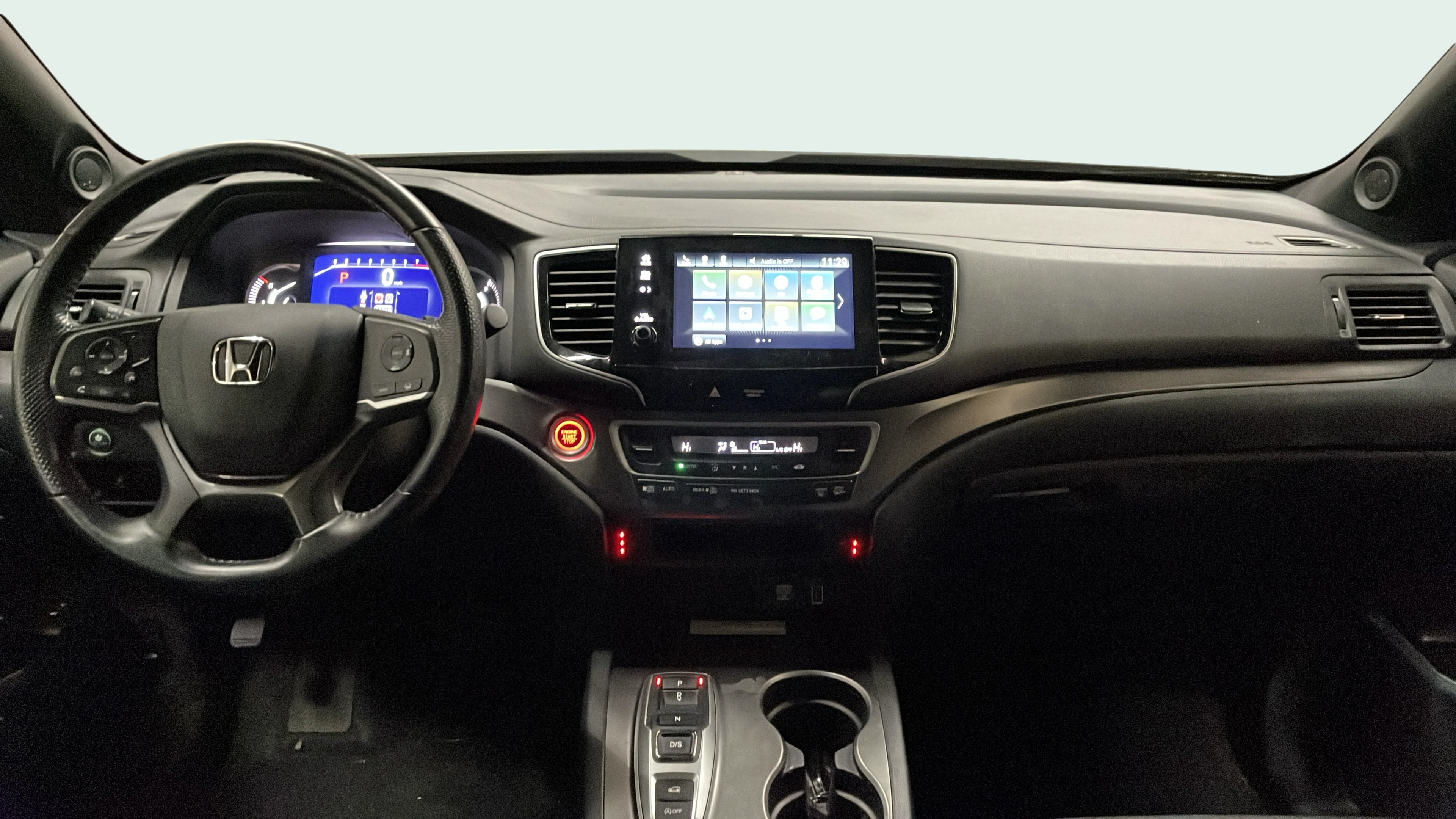 Vehicle interior 360 preview