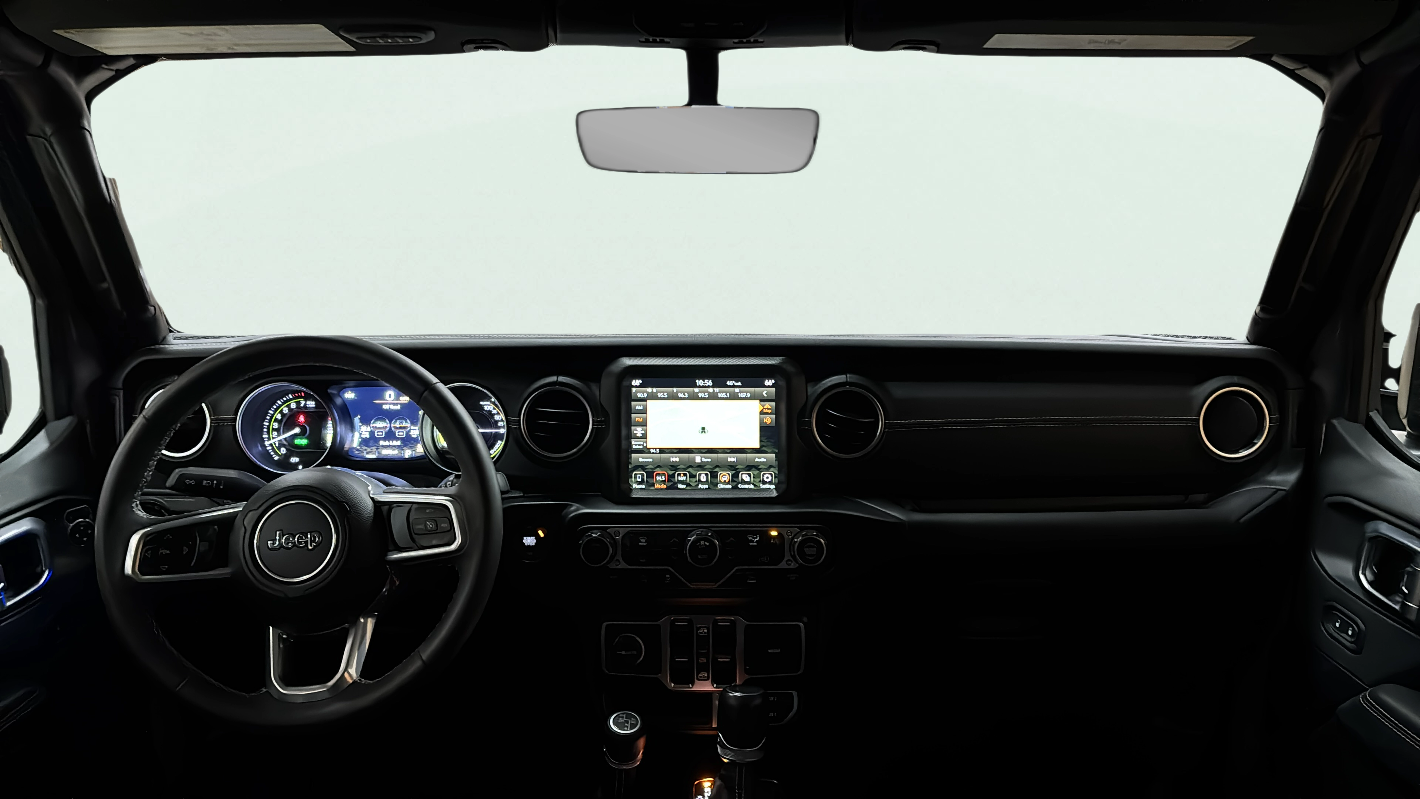 Vehicle interior 360 preview