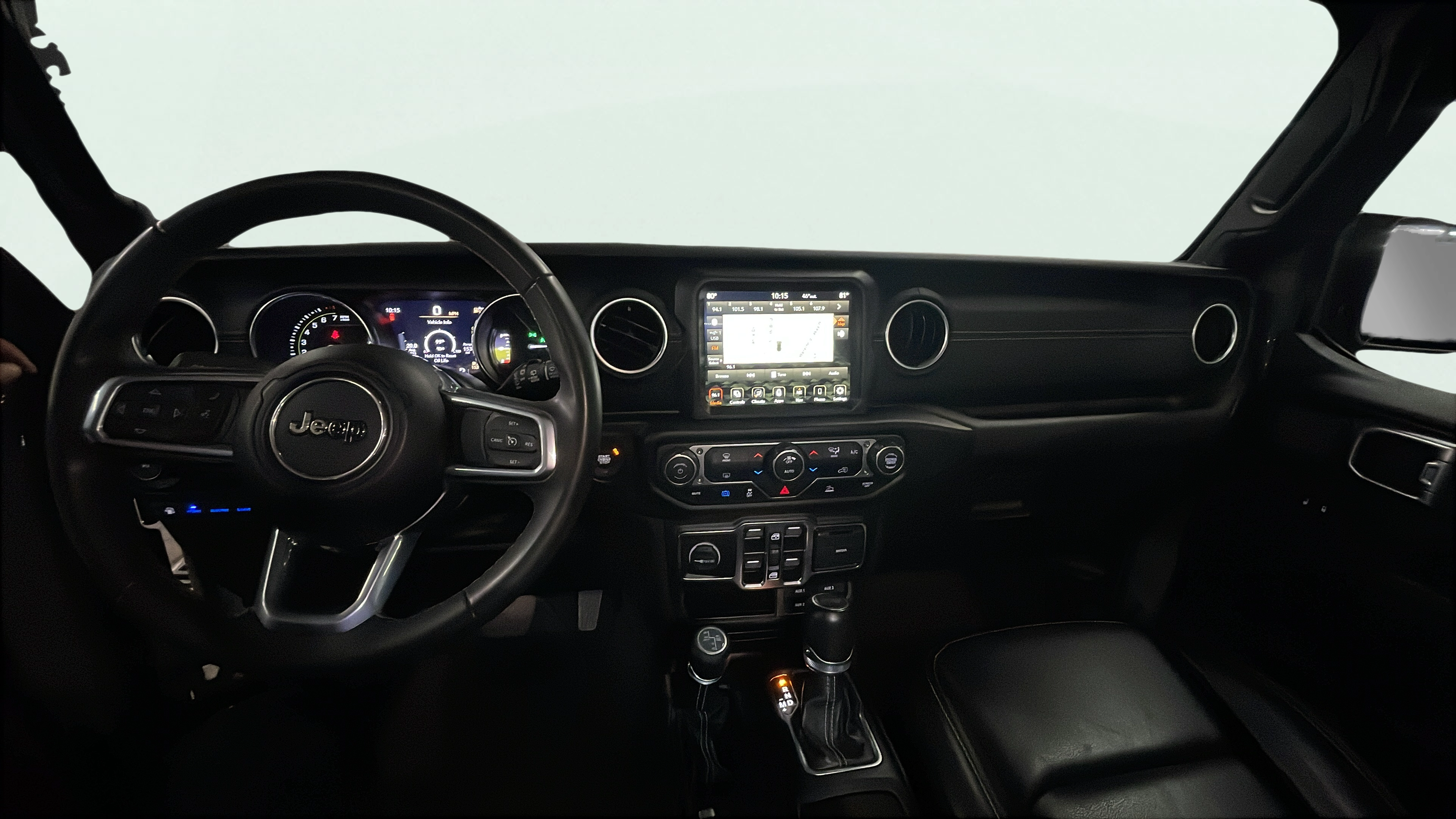 Vehicle interior 360 preview