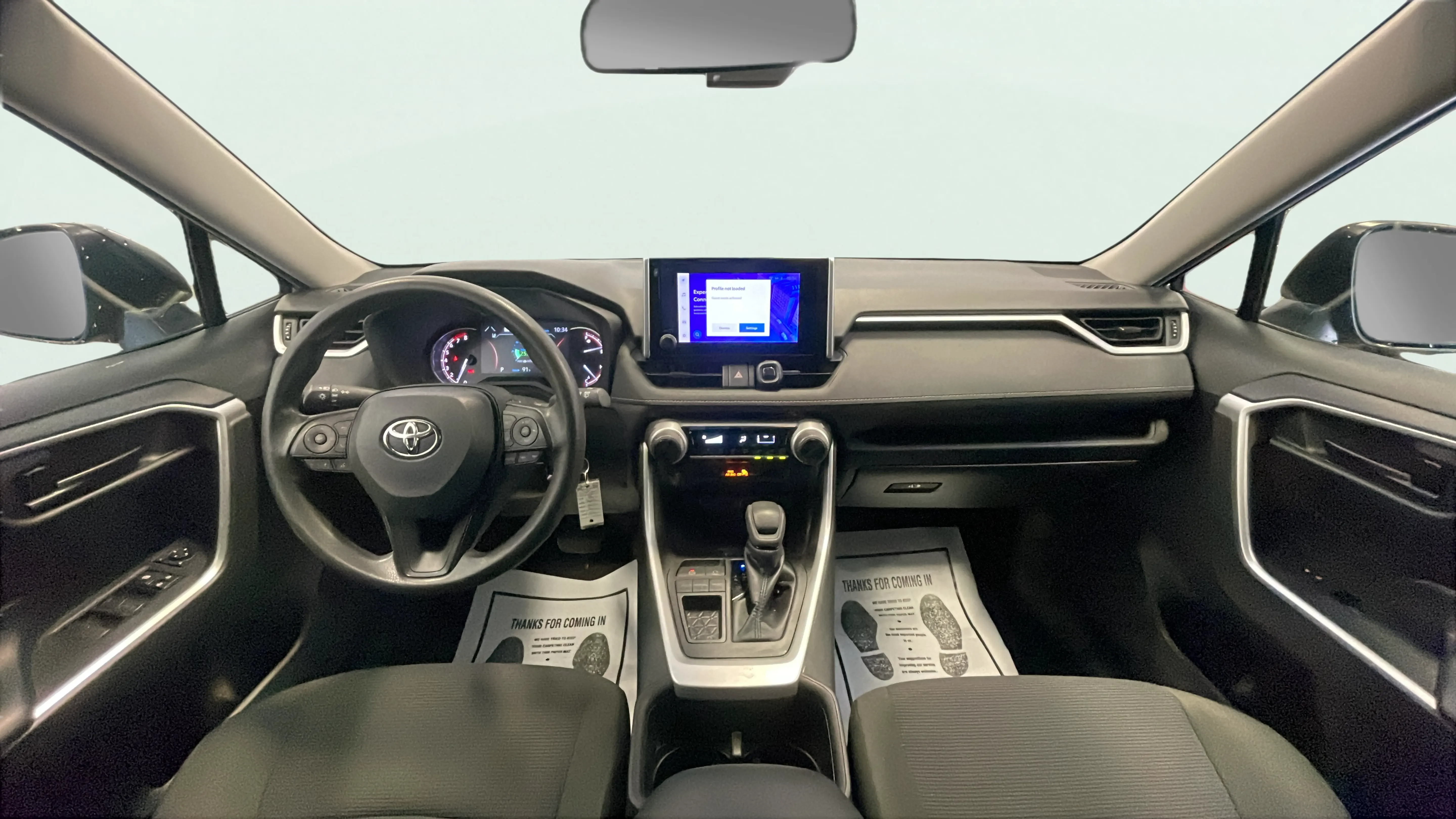 Vehicle interior 360 preview