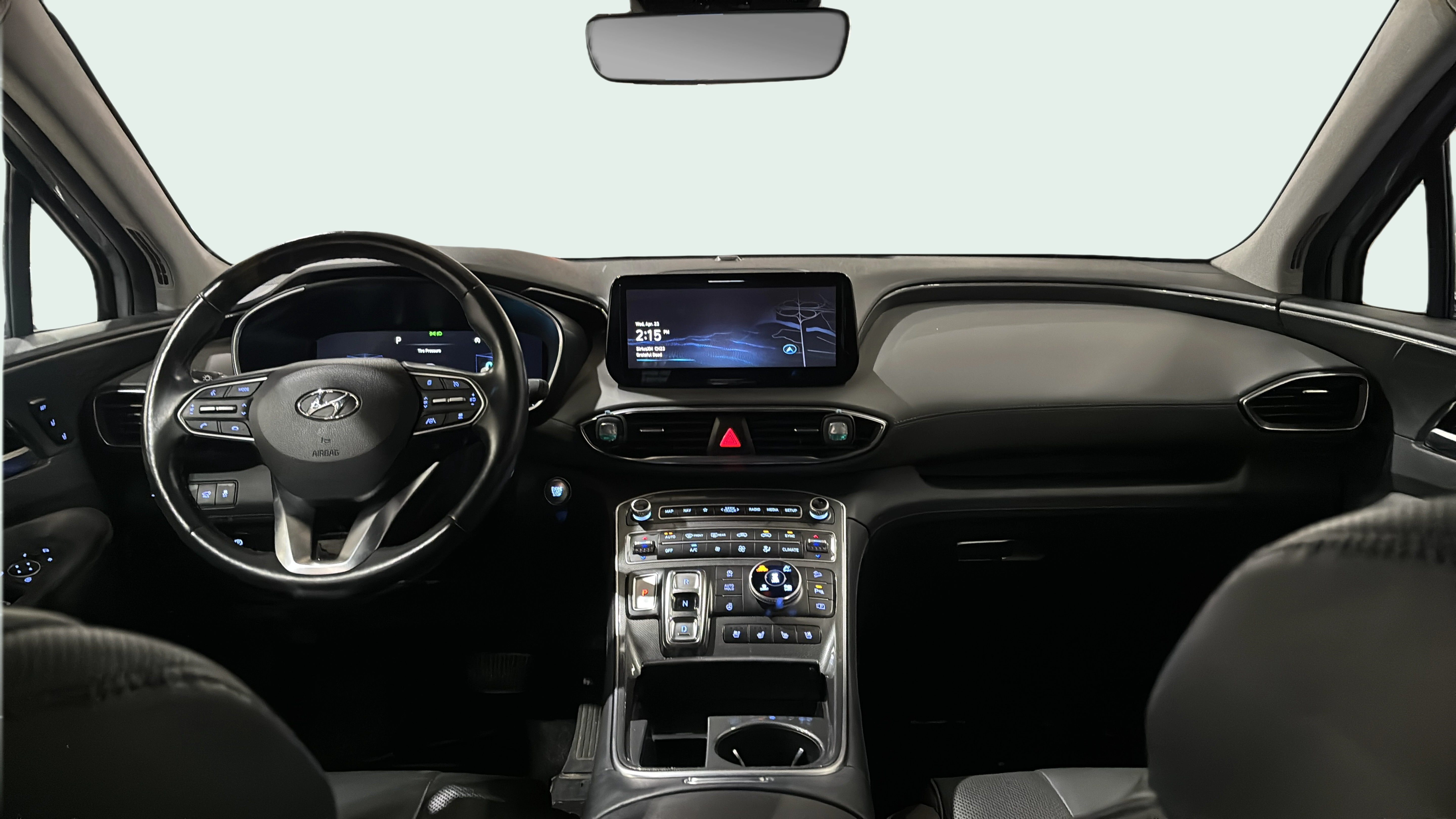 Vehicle interior 360 preview