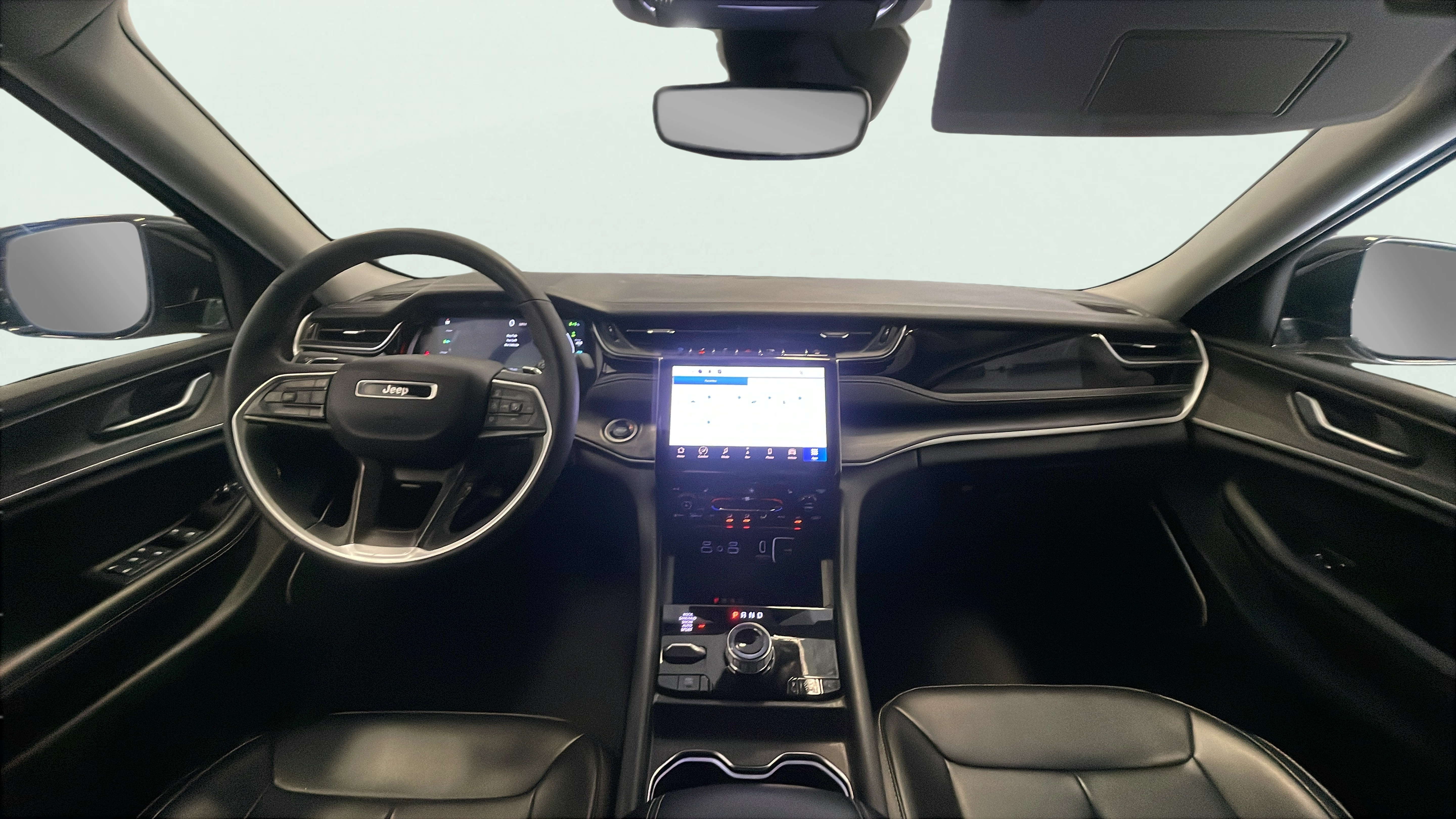 Vehicle interior 360 preview
