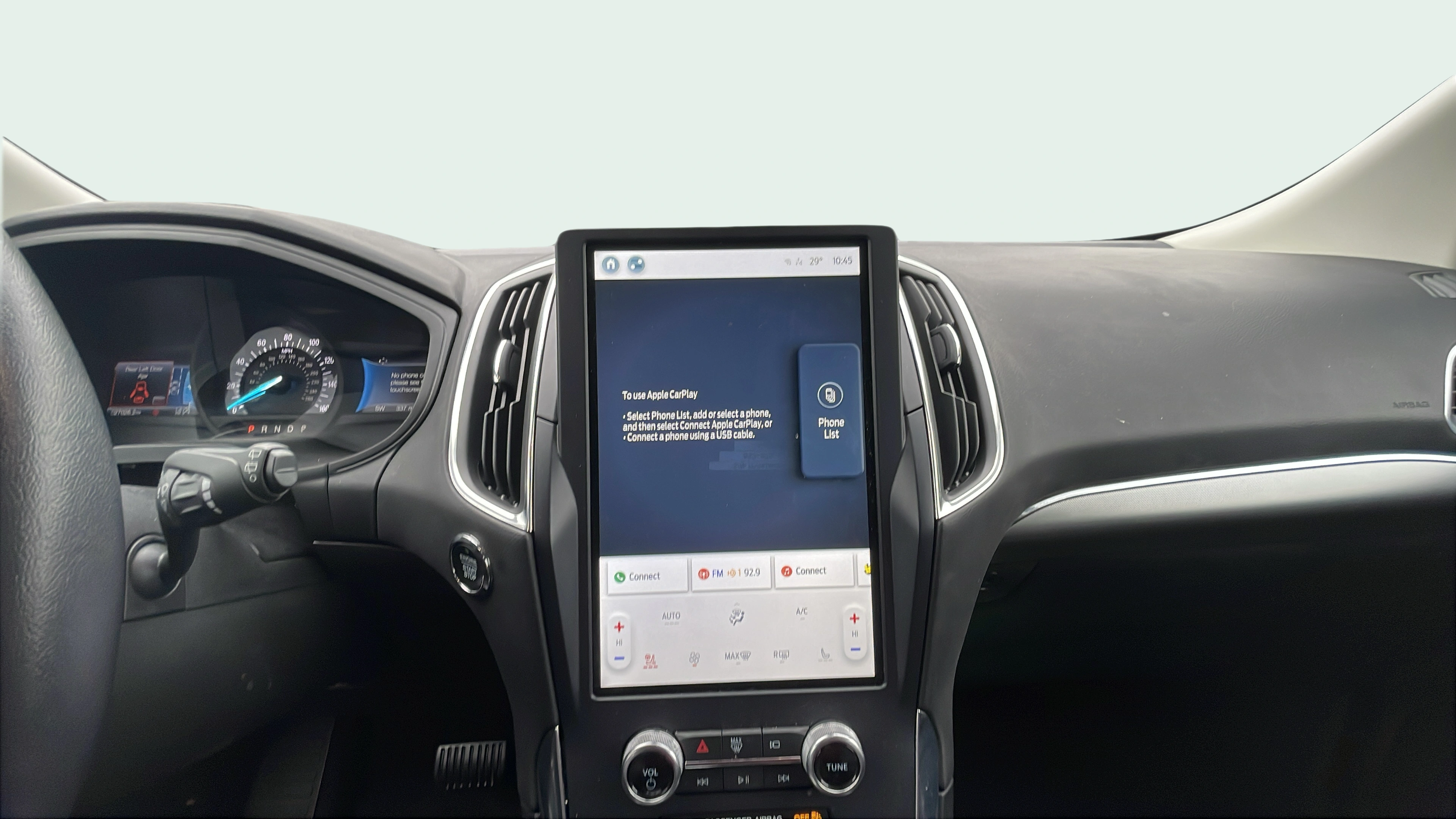 Vehicle interior 360 preview