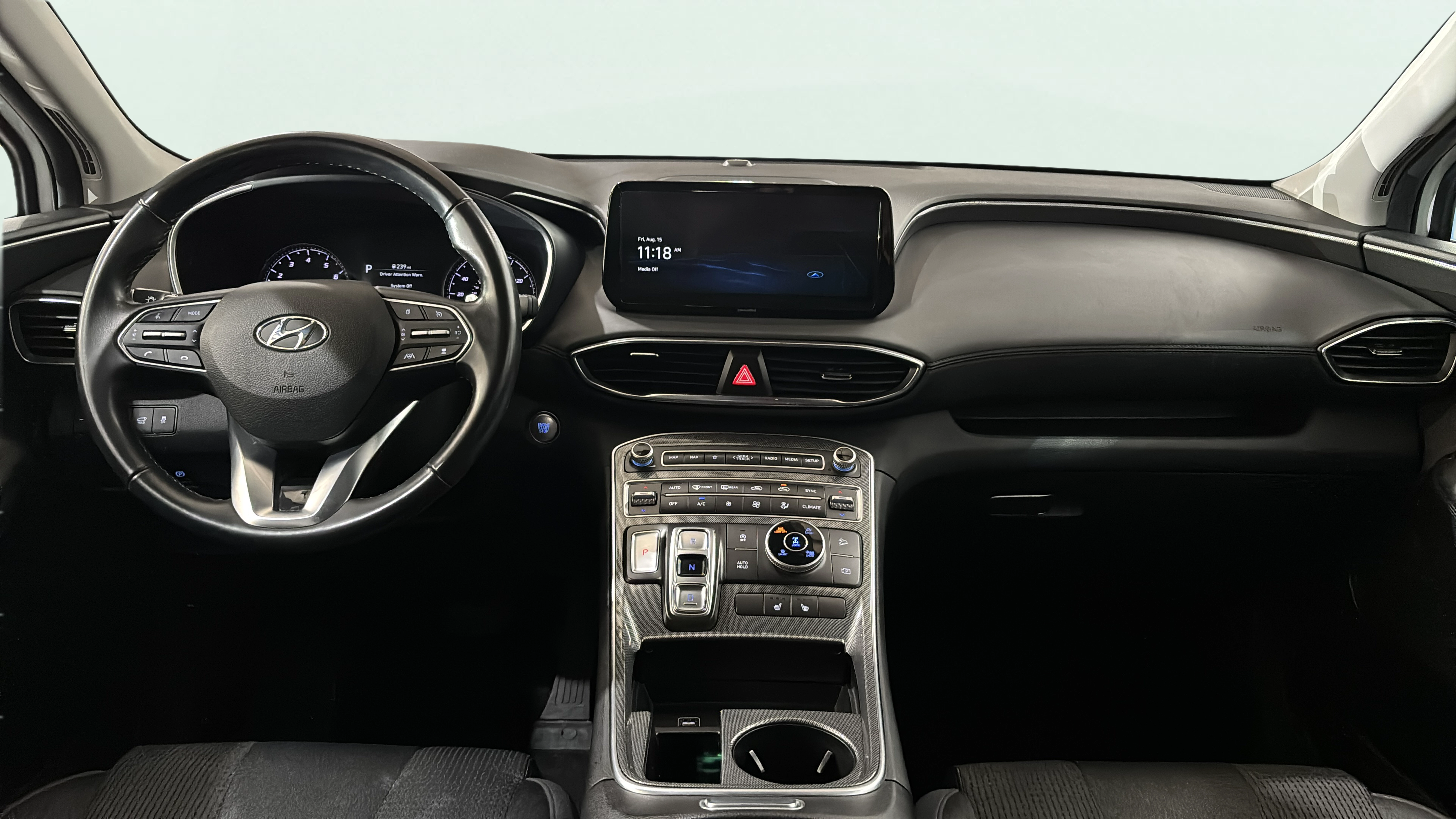 Vehicle interior 360 preview