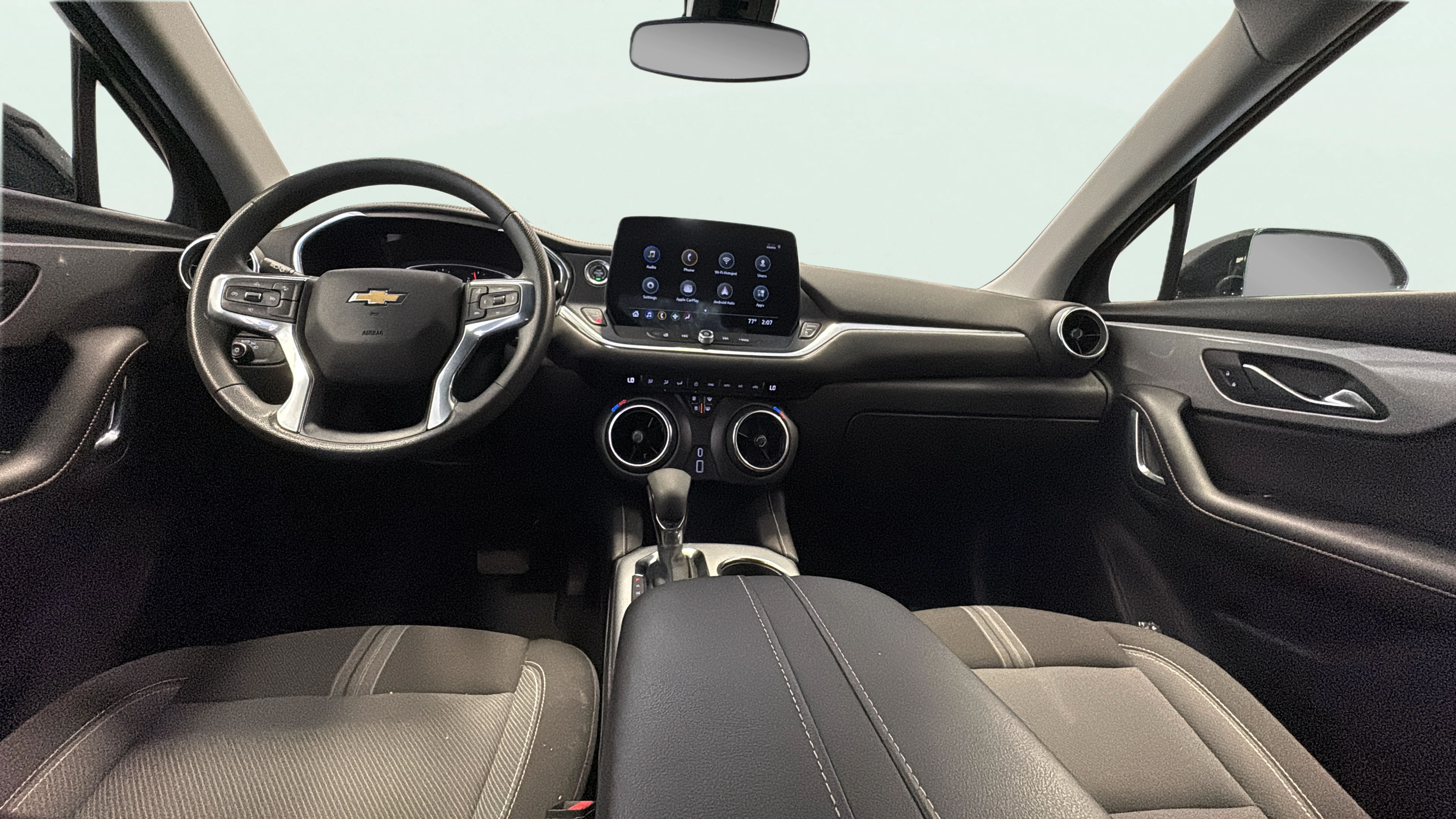 Vehicle interior 360 preview