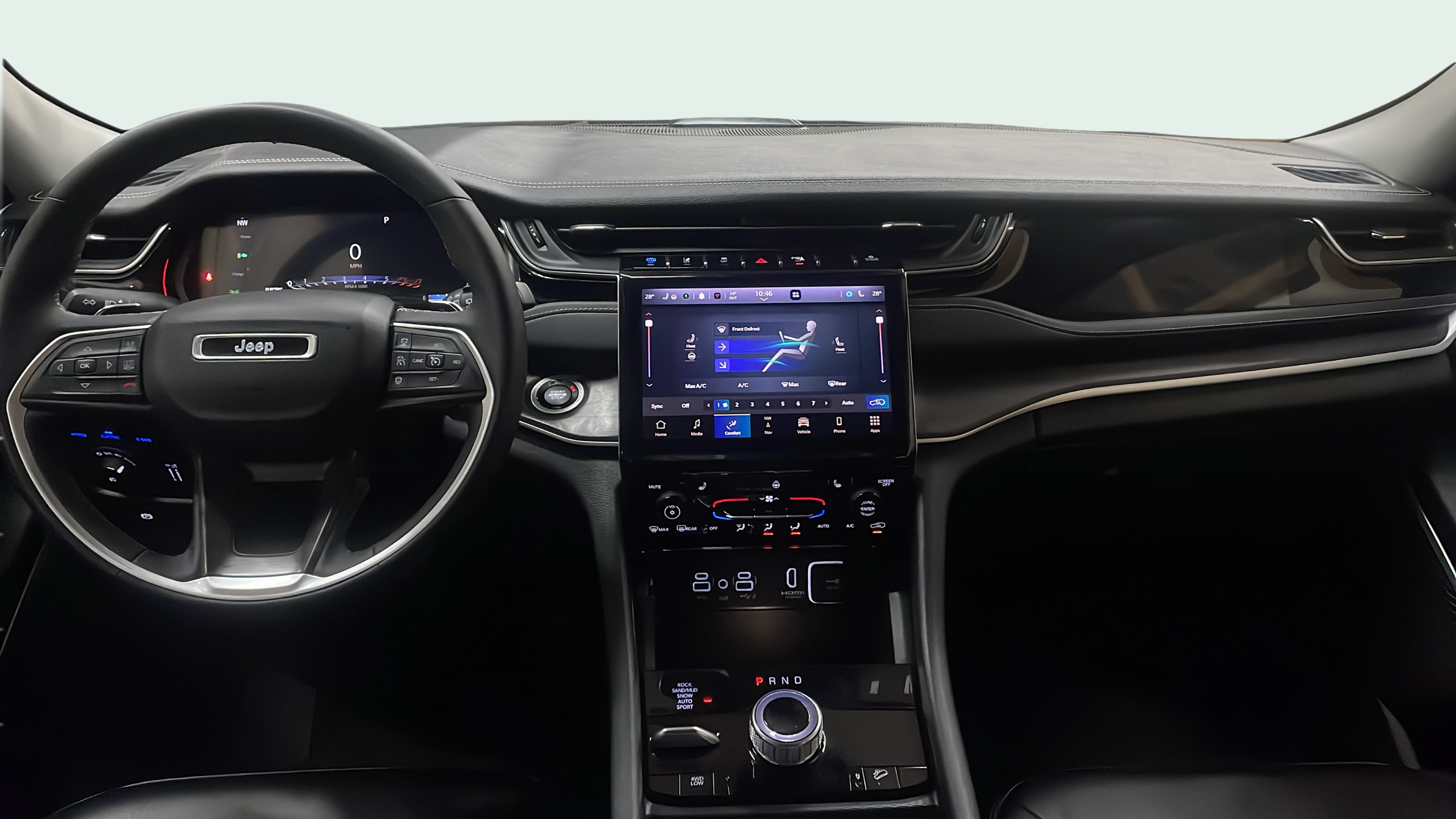 Vehicle interior 360 preview