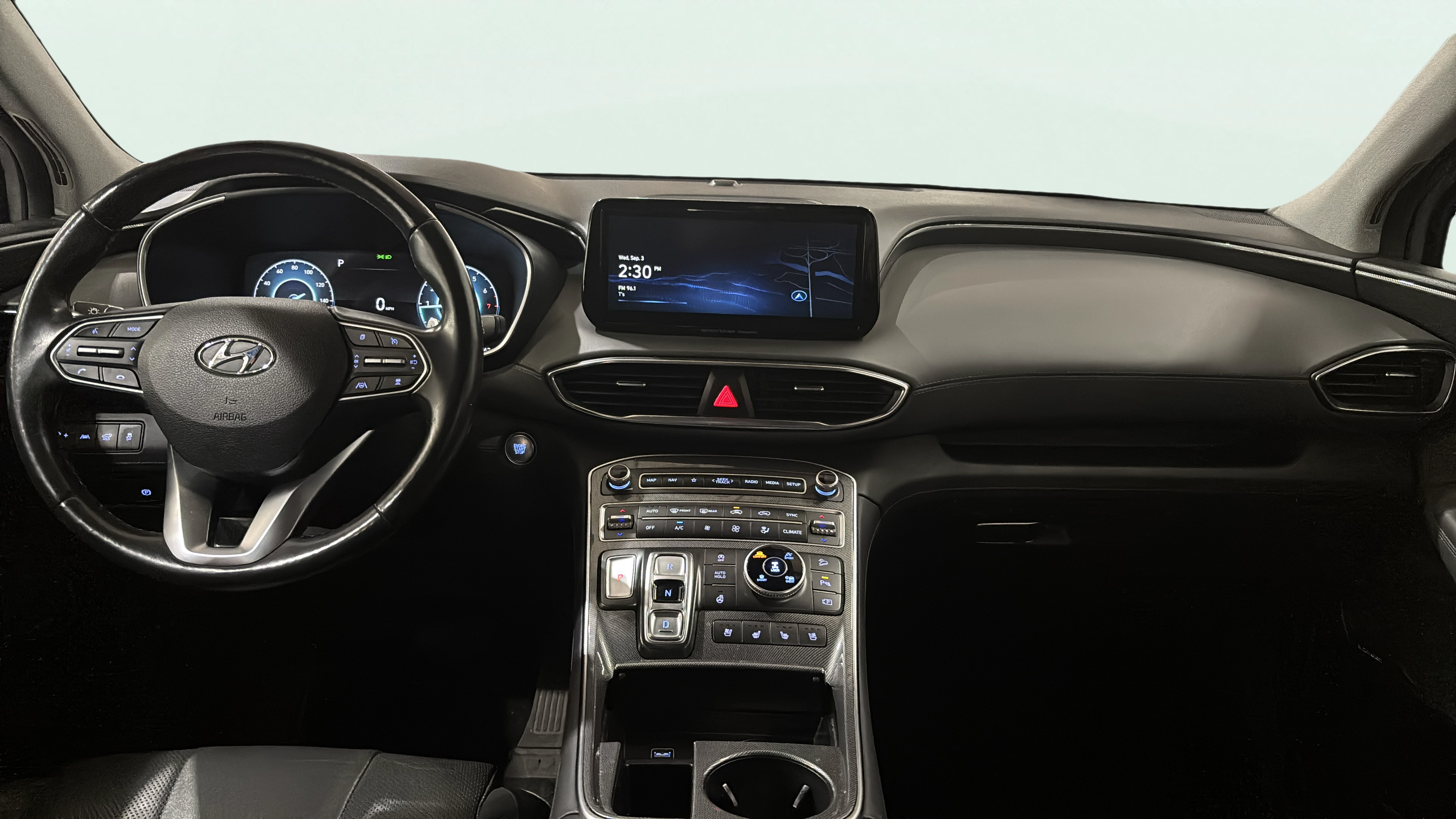 Vehicle interior 360 preview