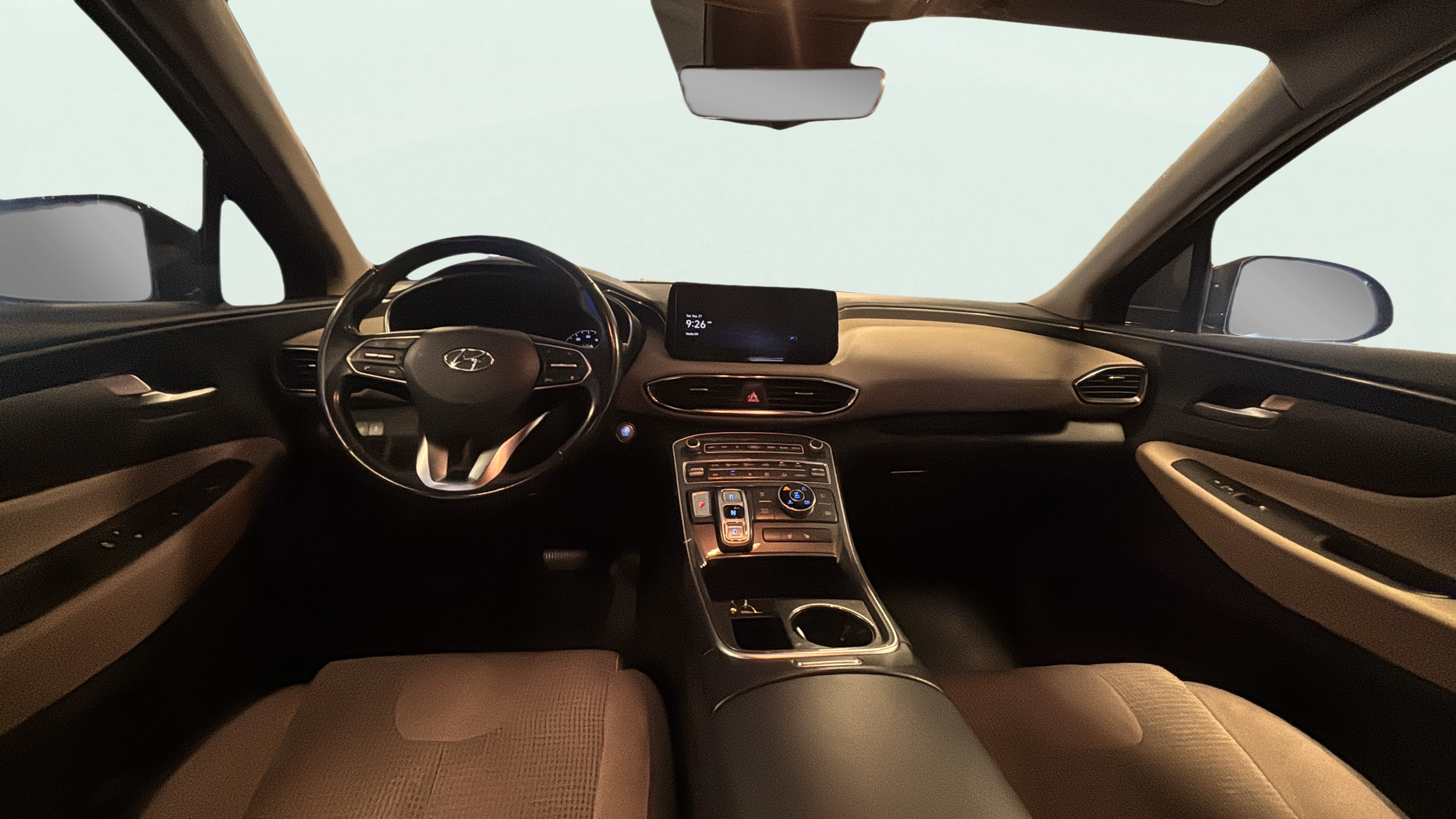 Vehicle interior 360 preview