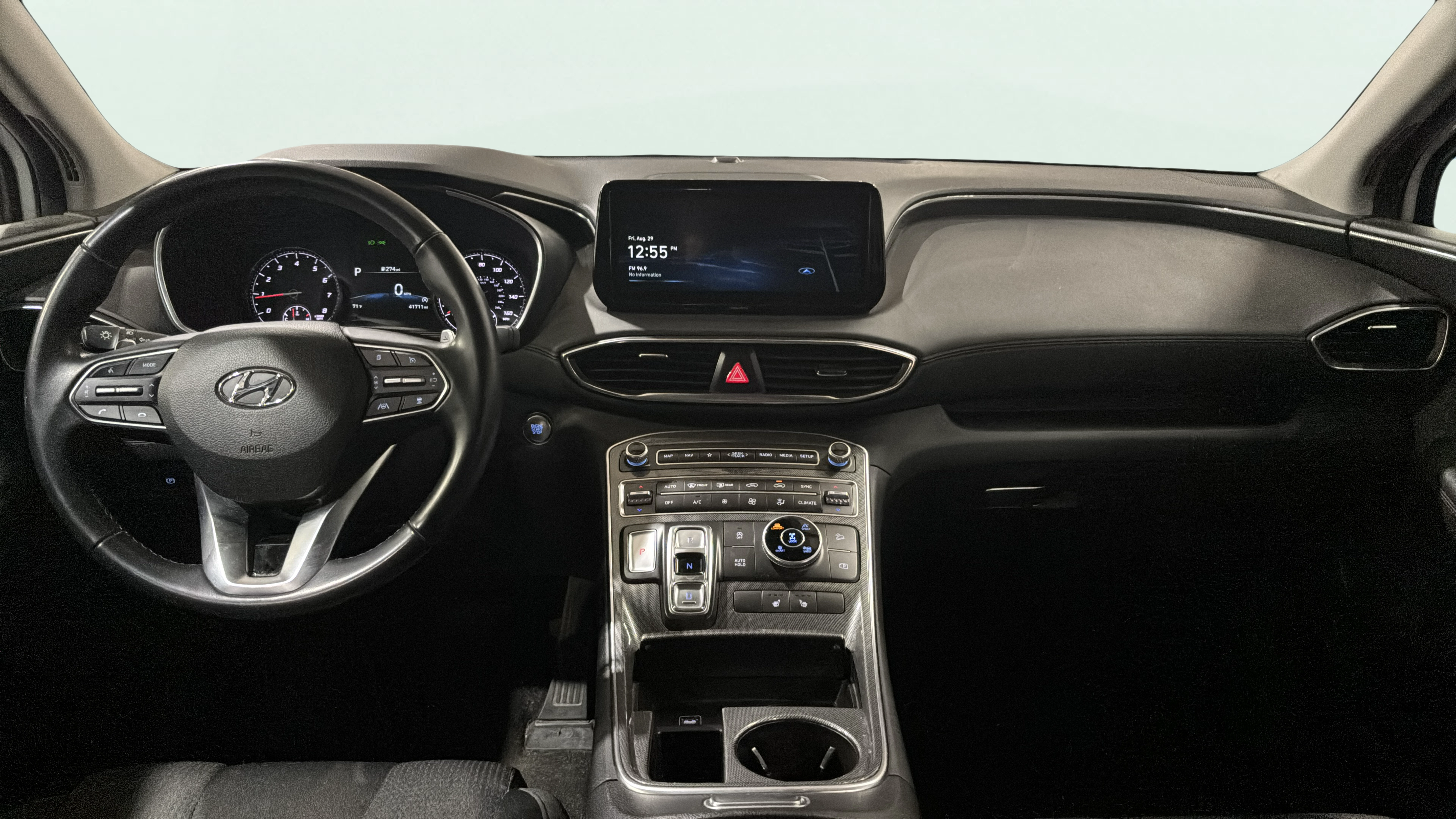 Vehicle interior 360 preview
