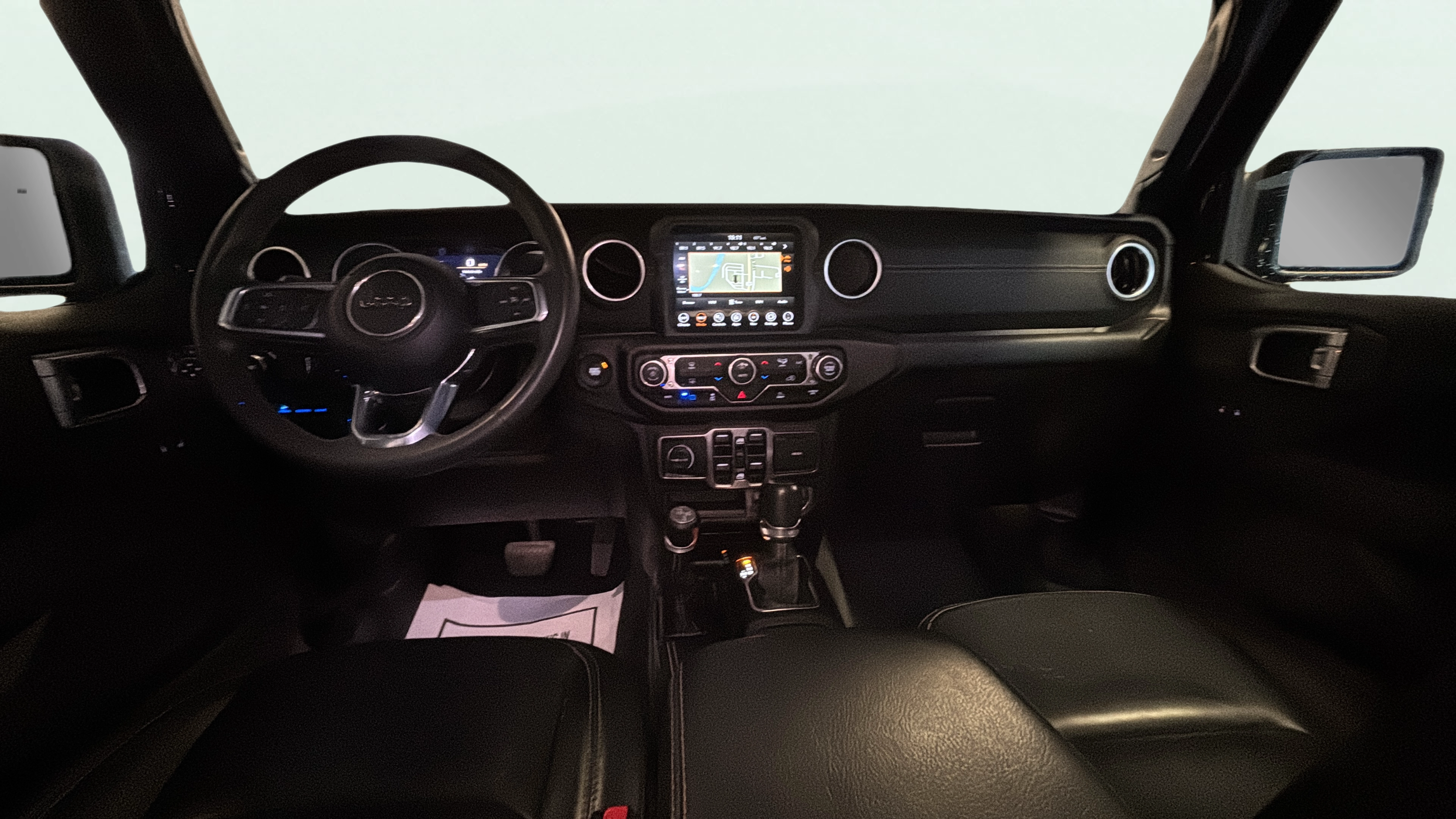 Vehicle interior 360 preview