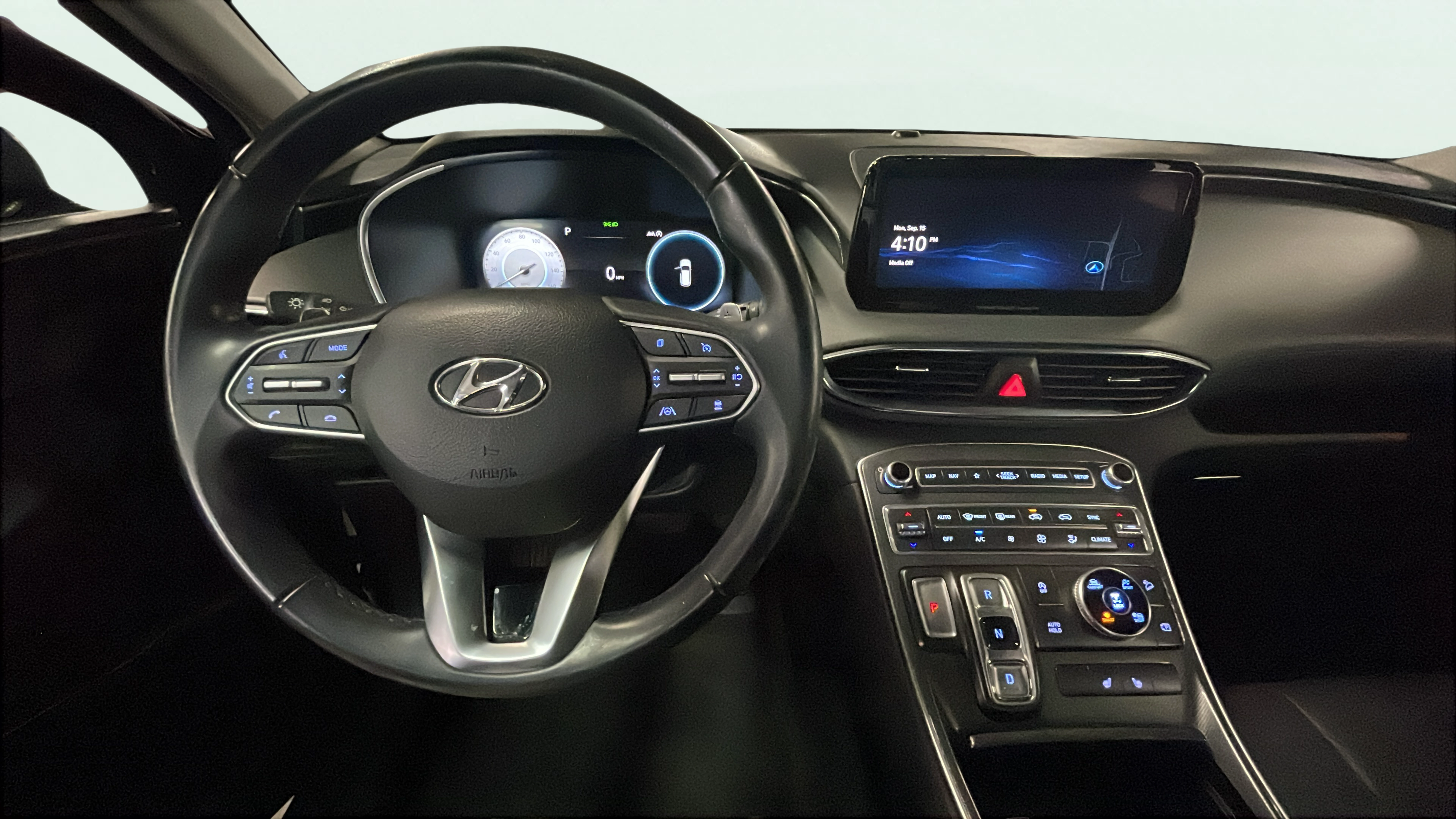 Vehicle interior 360 preview