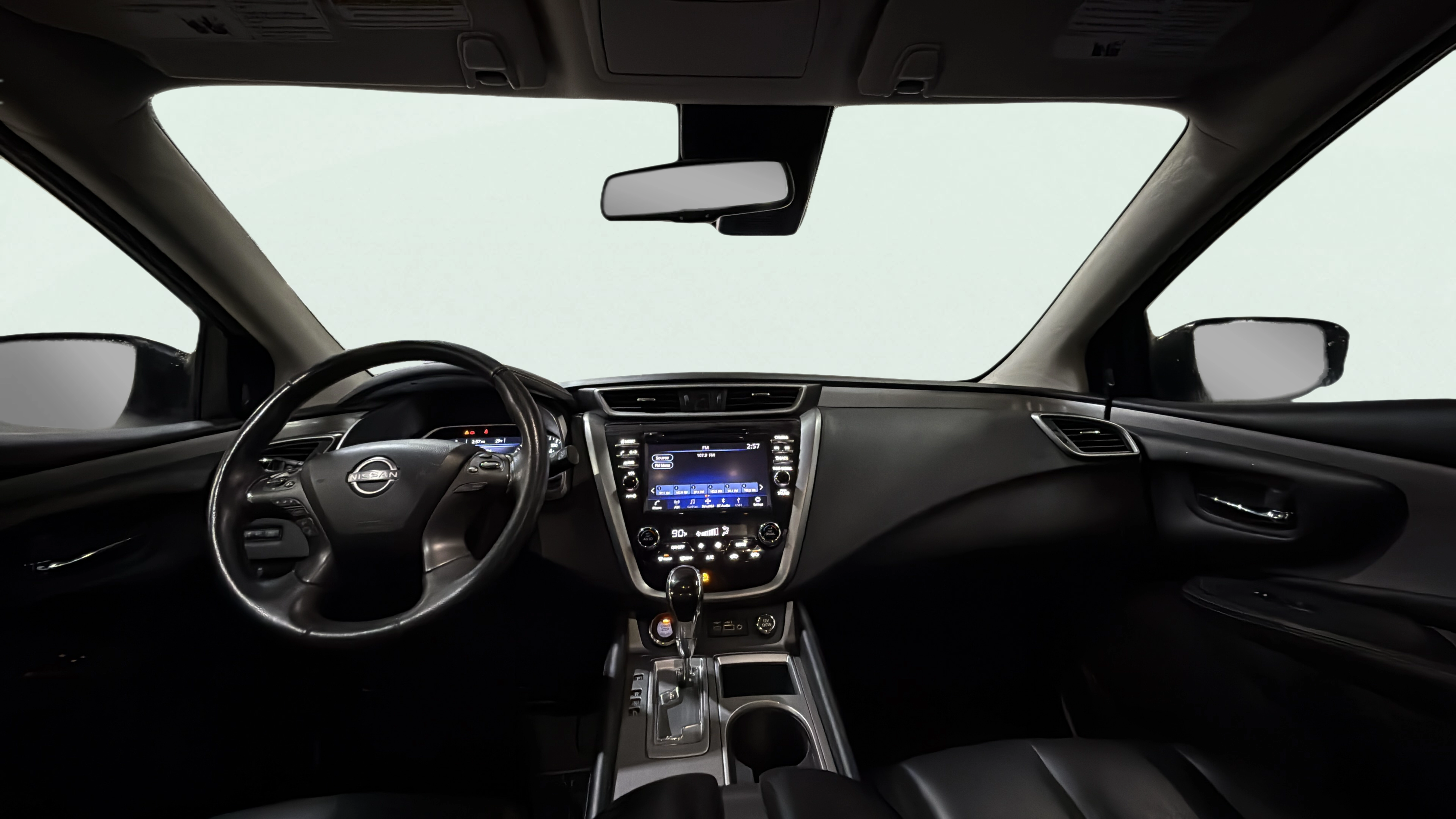 Vehicle interior 360 preview