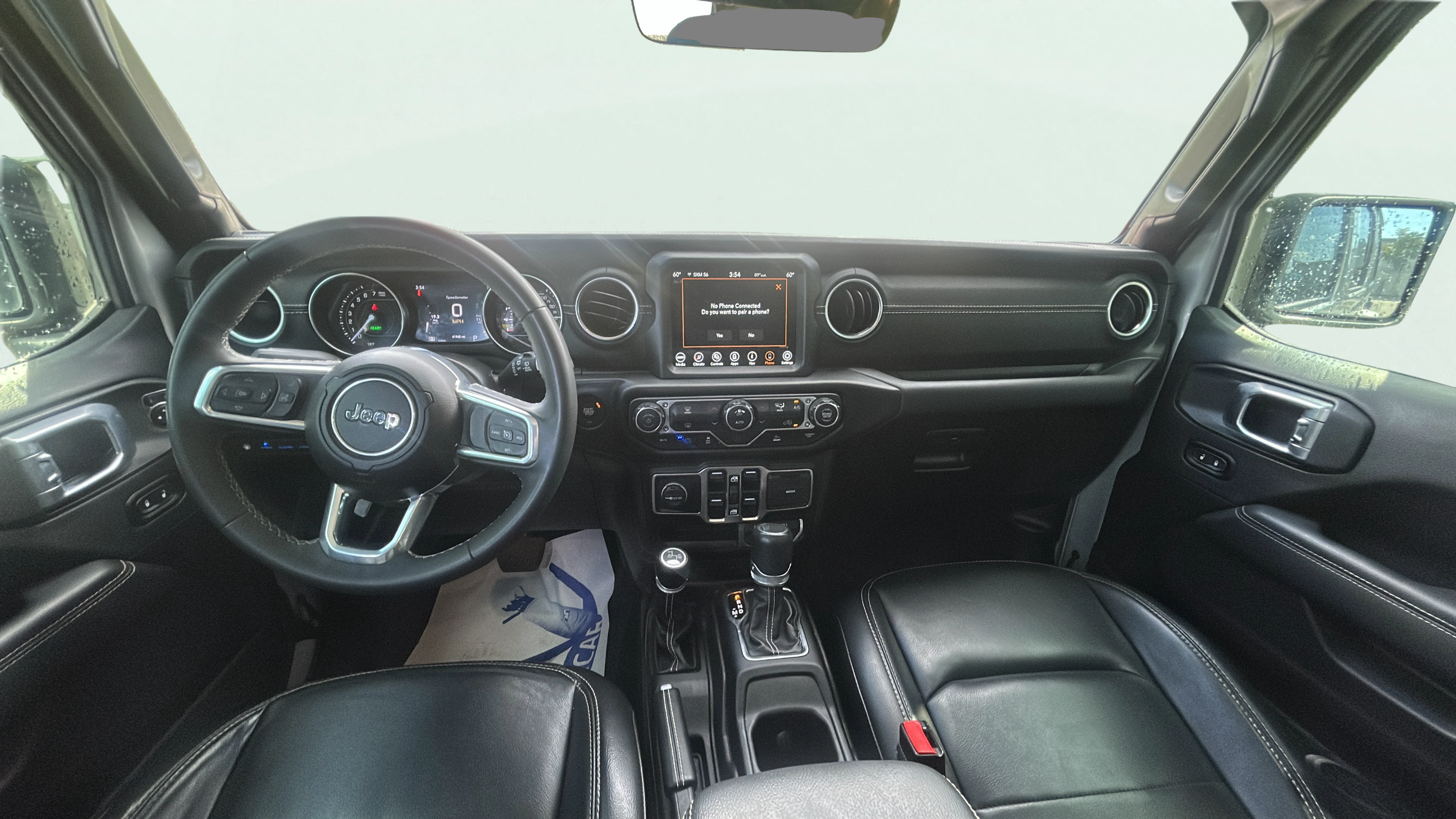 Vehicle interior 360 preview