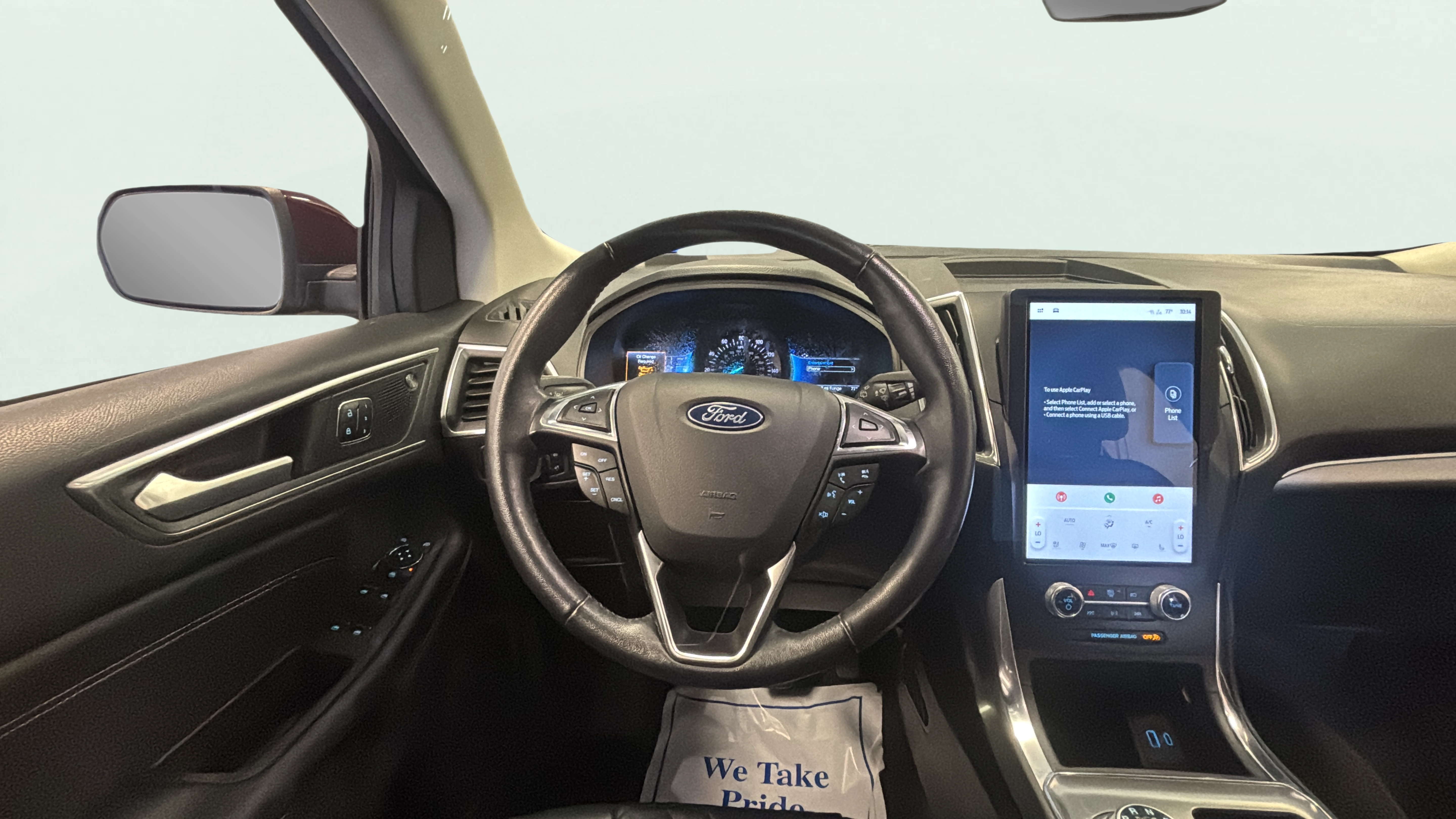 Vehicle interior 360 preview