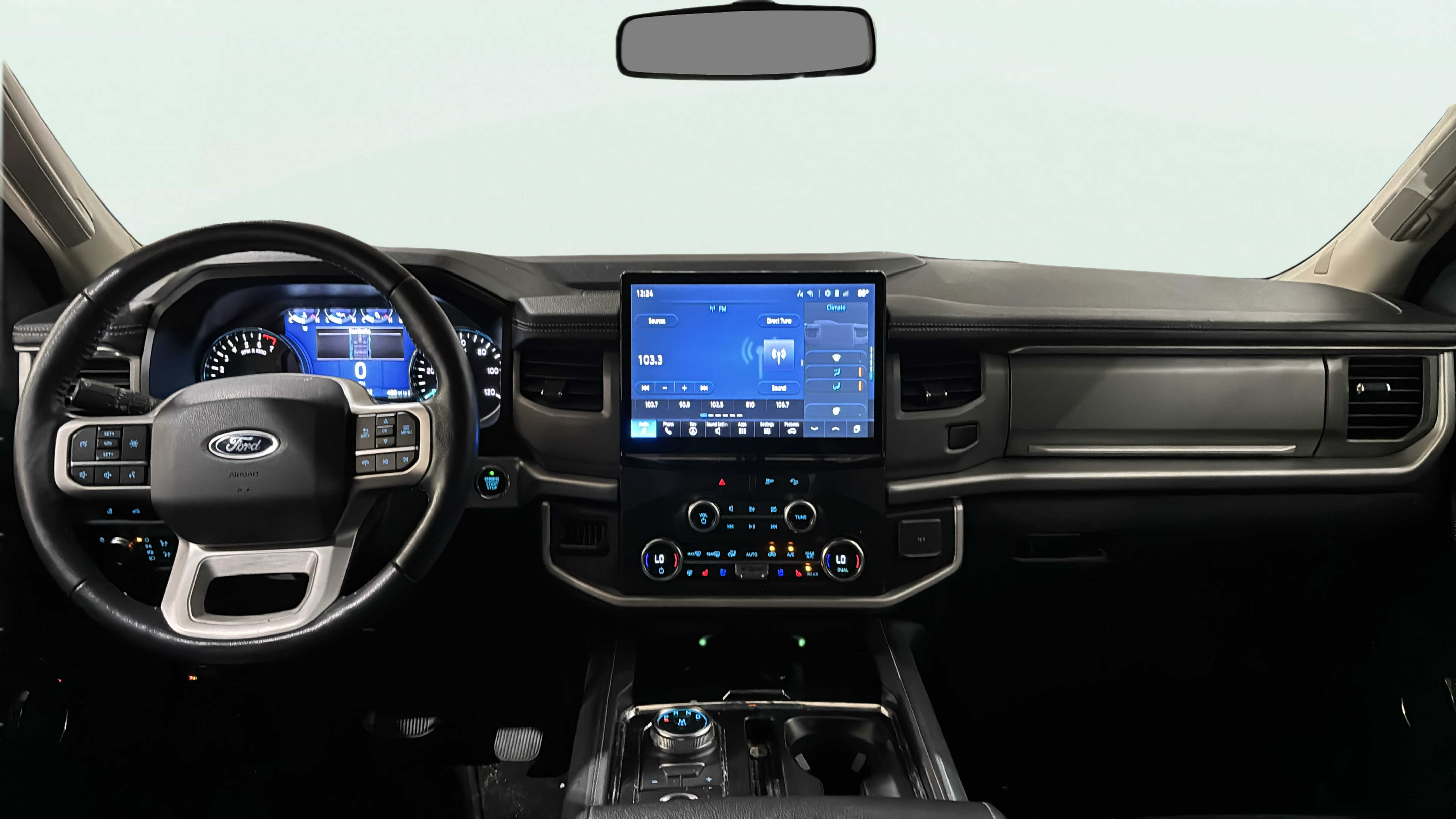 Vehicle interior 360 preview