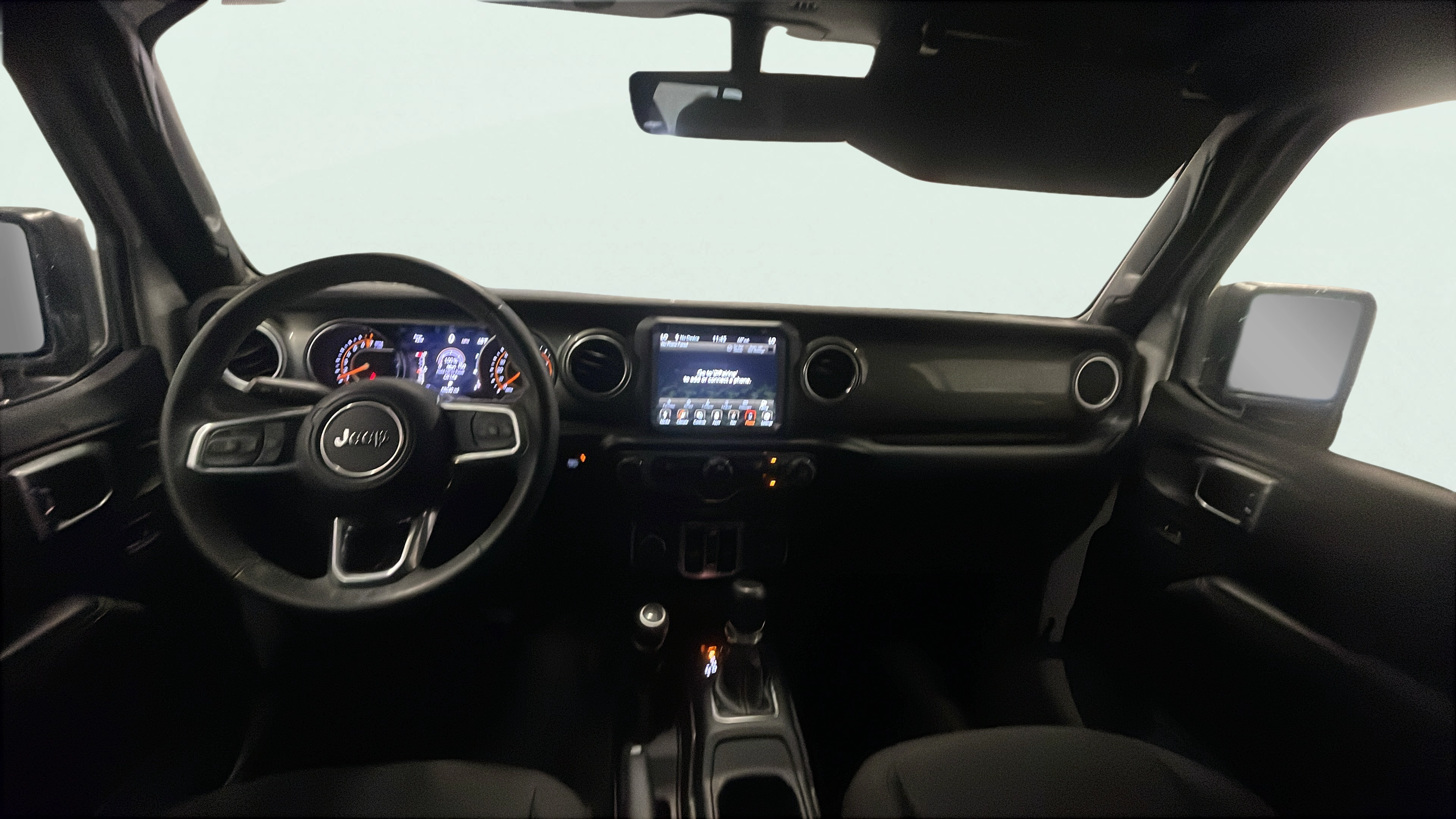 Vehicle interior 360 preview