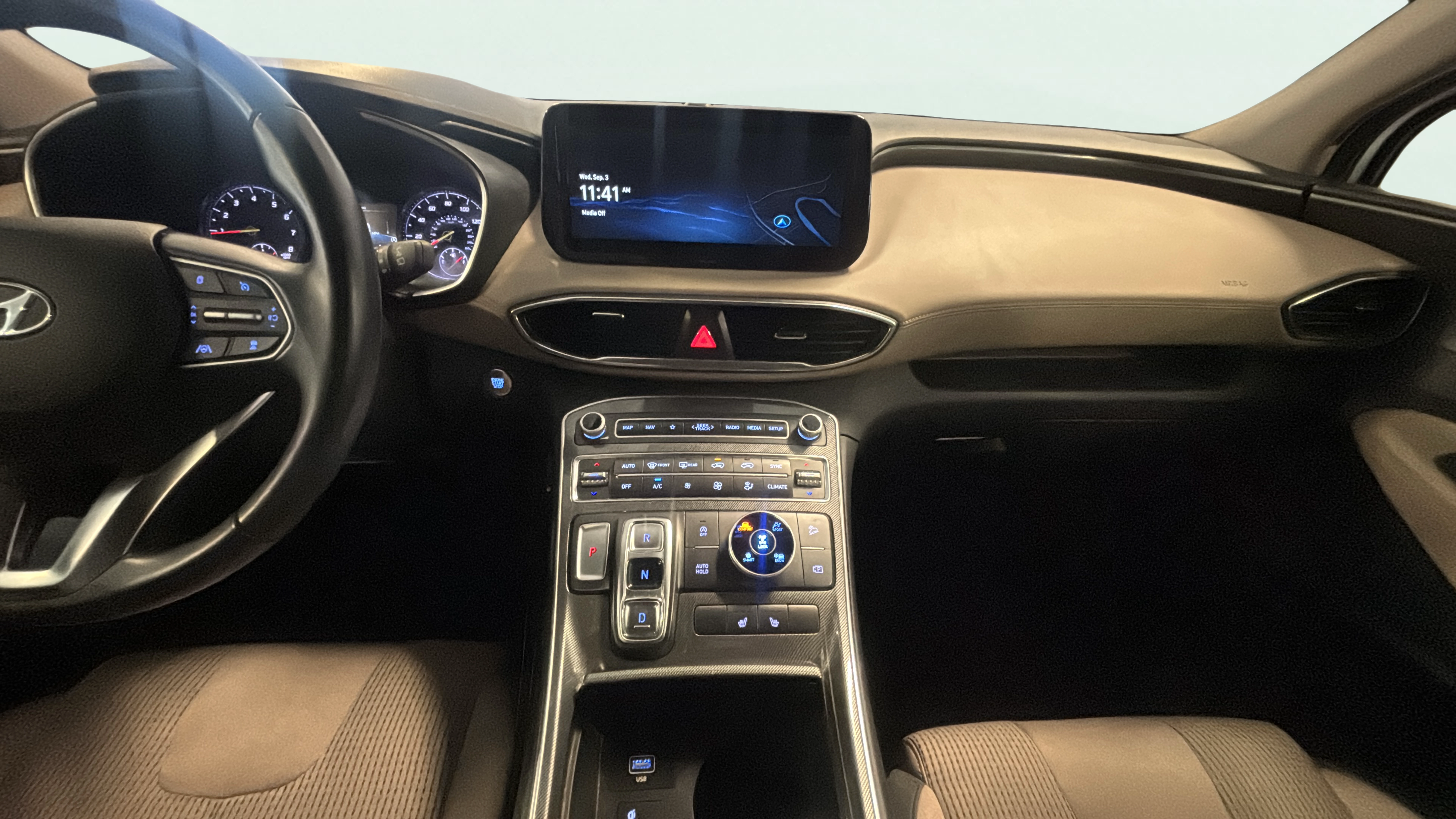 Vehicle interior 360 preview