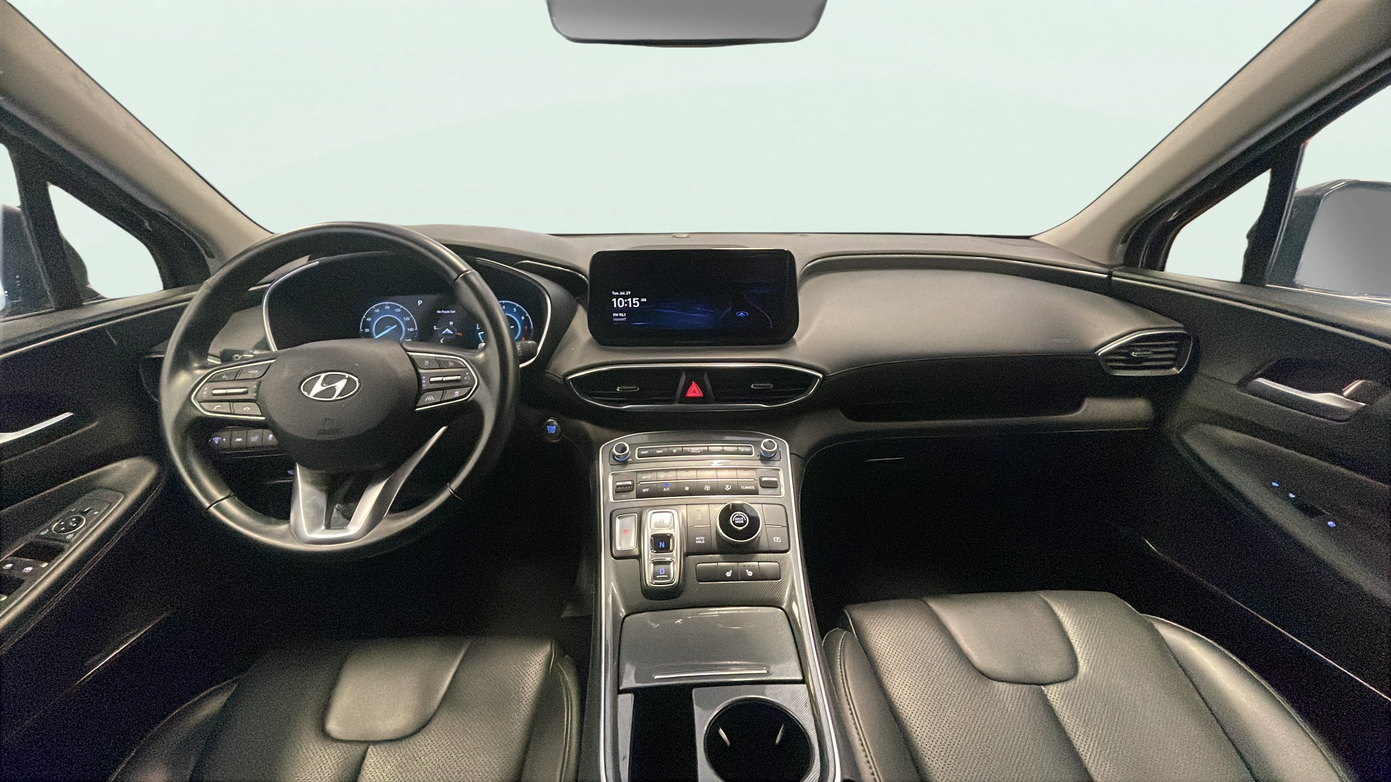 Vehicle interior 360 preview