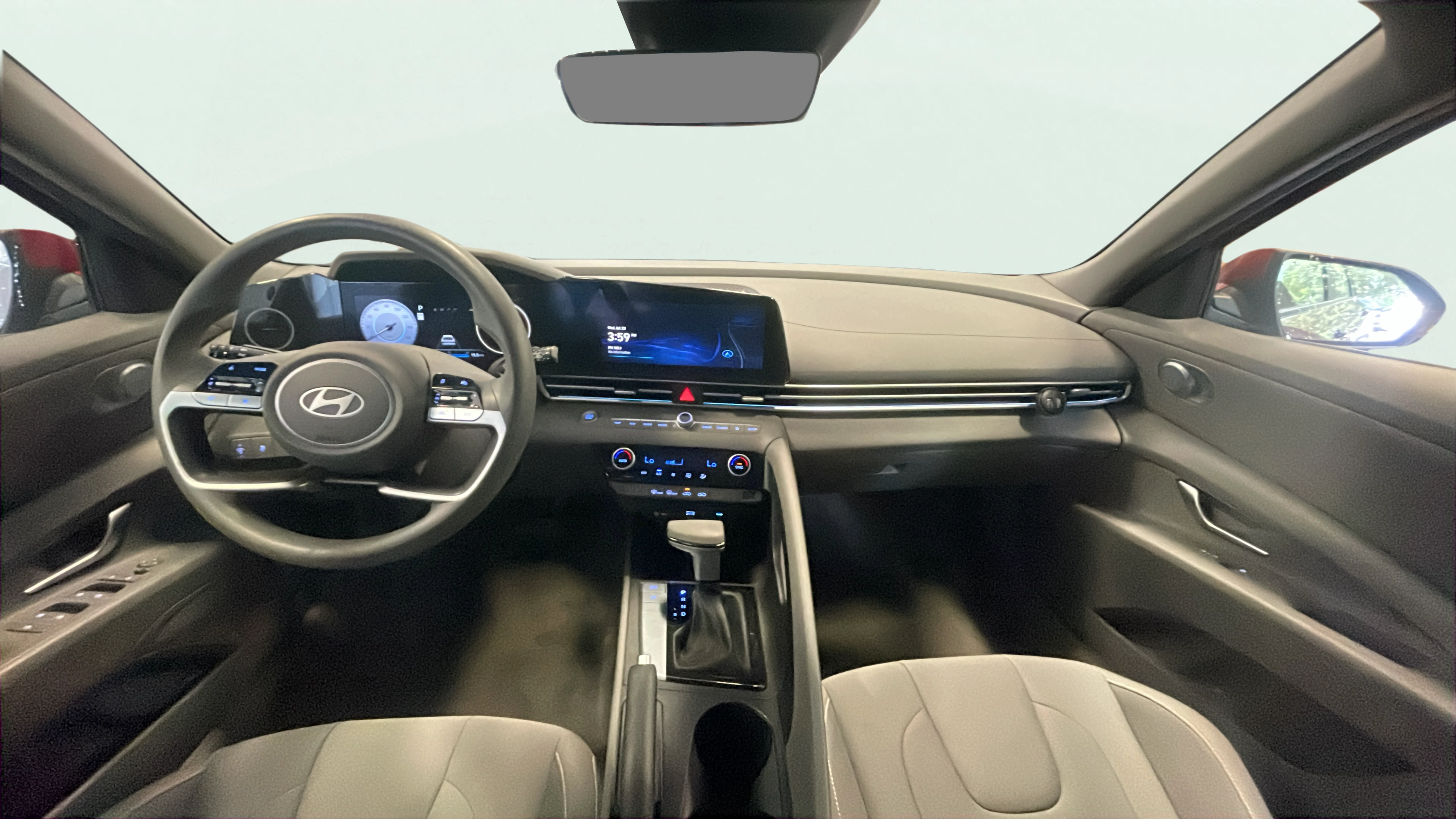 Vehicle interior 360 preview