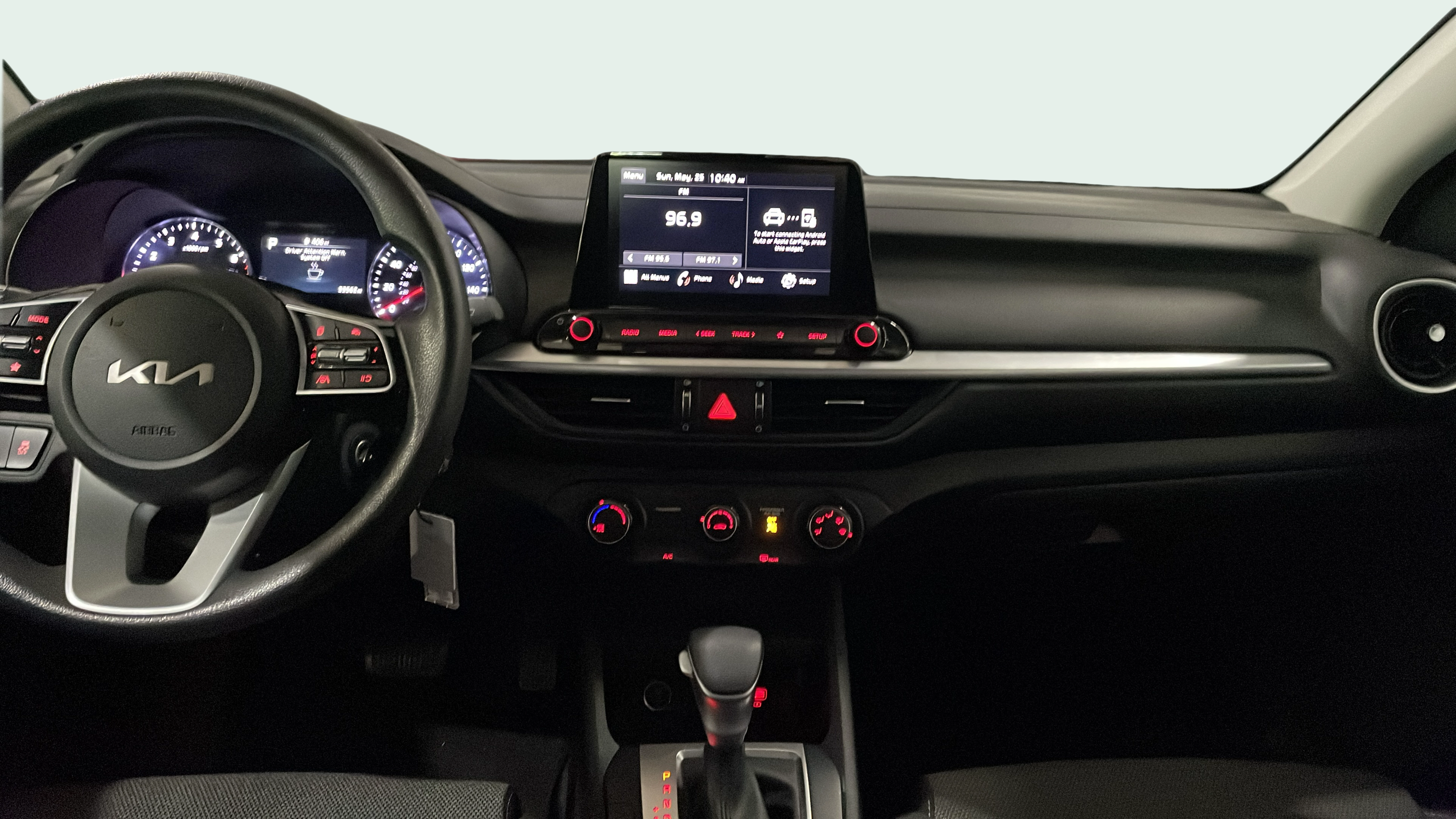 Vehicle interior 360 preview