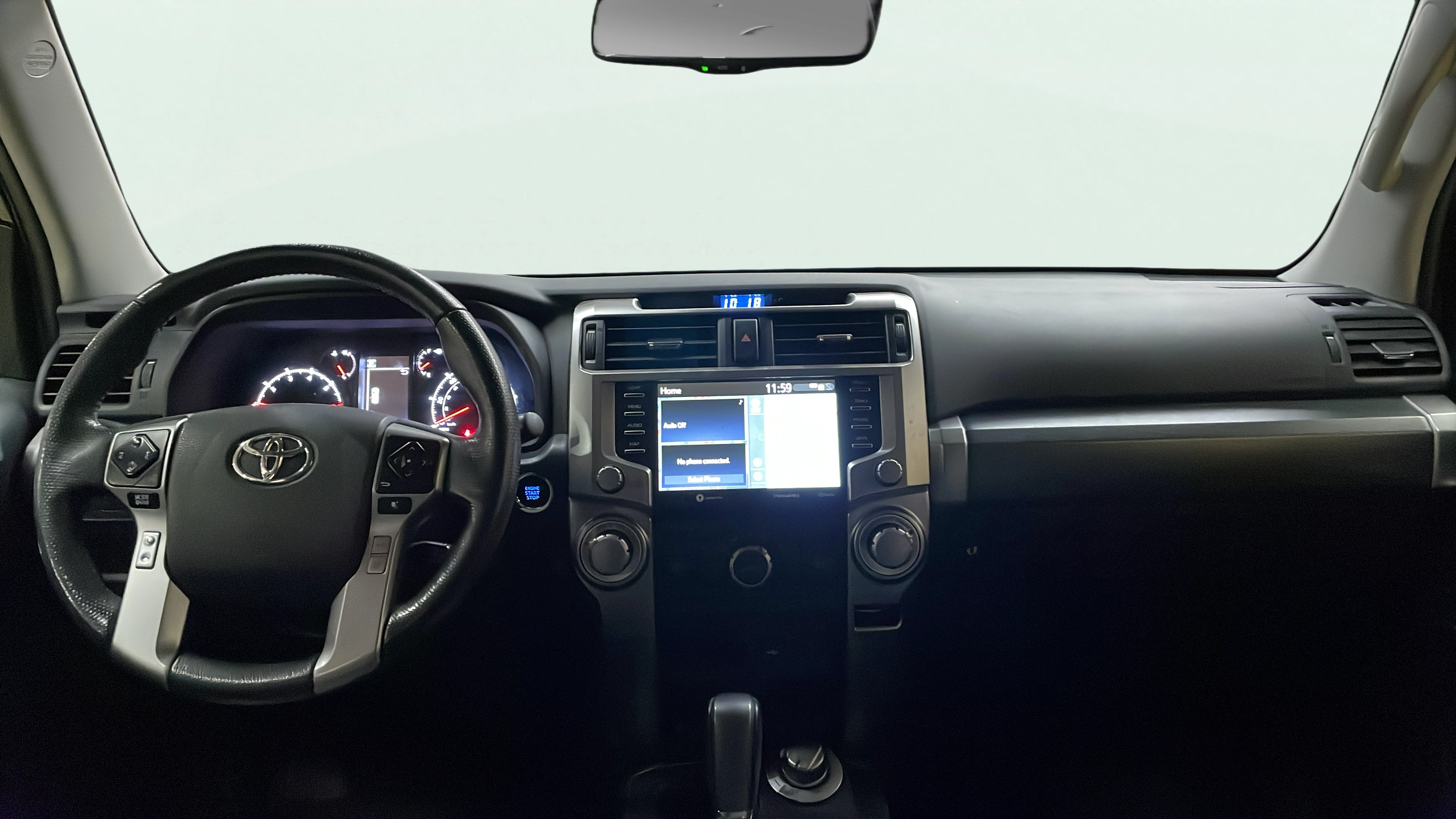 Vehicle interior 360 preview