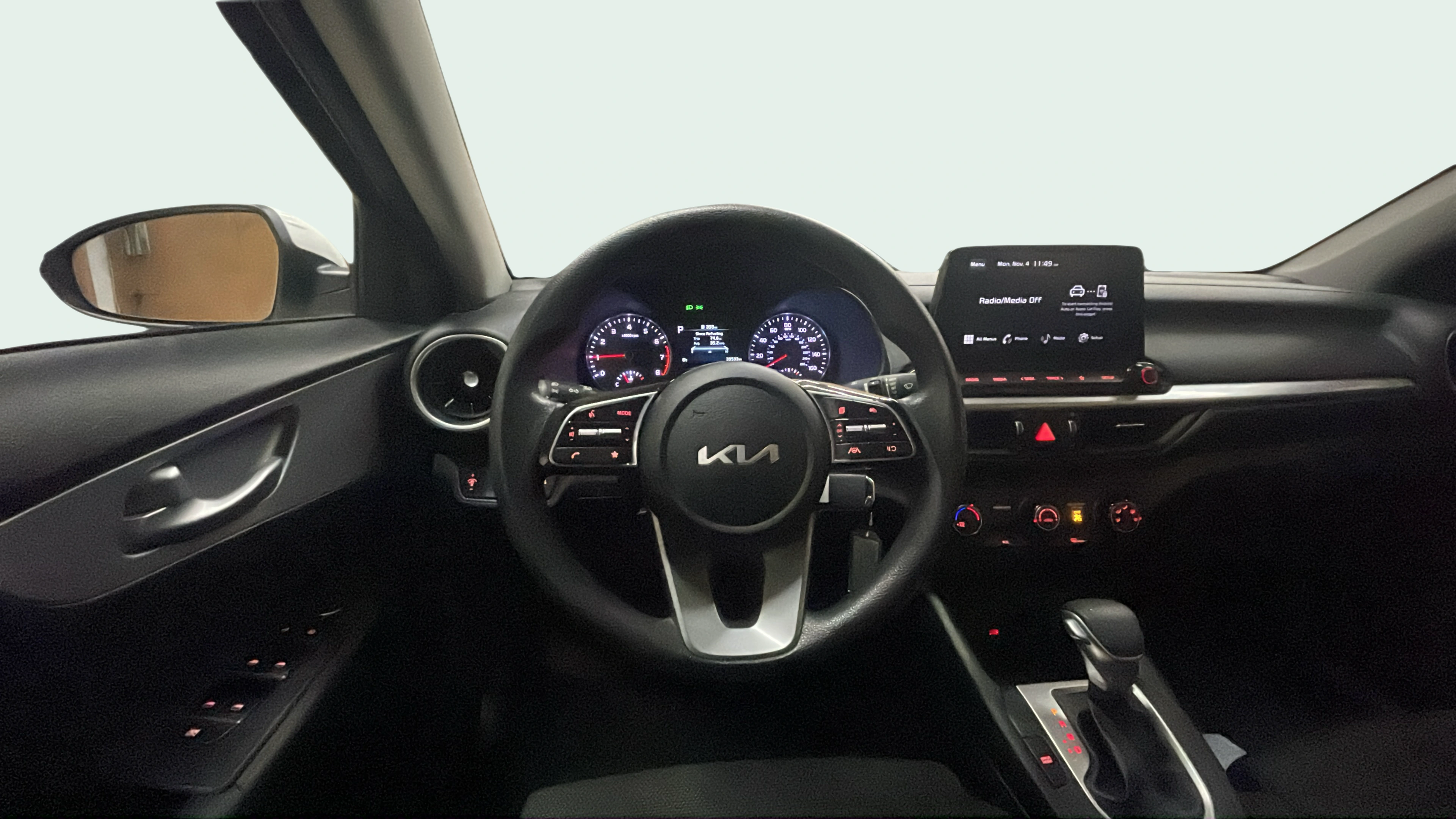Vehicle interior 360 preview