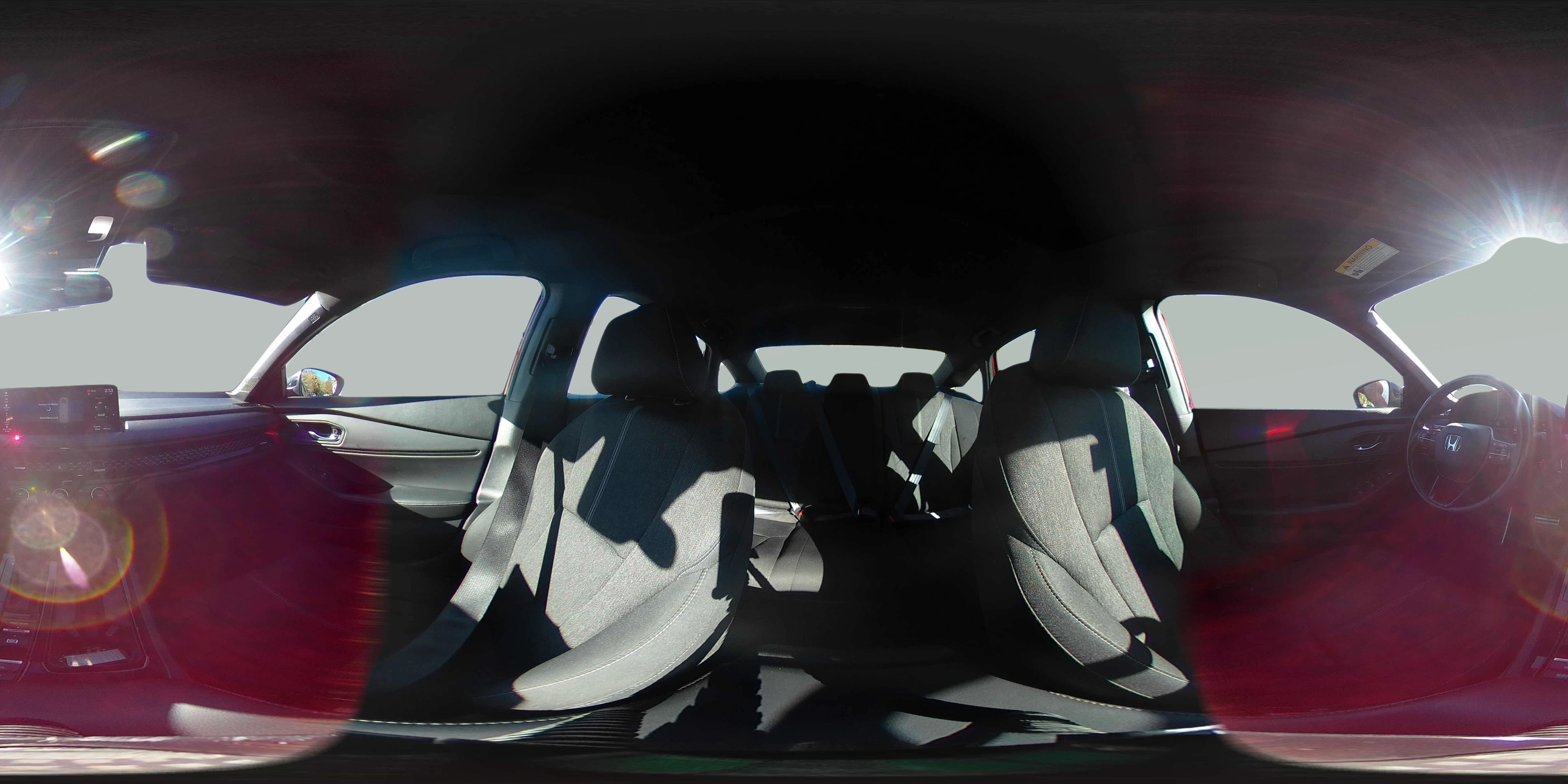 Vehicle driving wheel focus shot