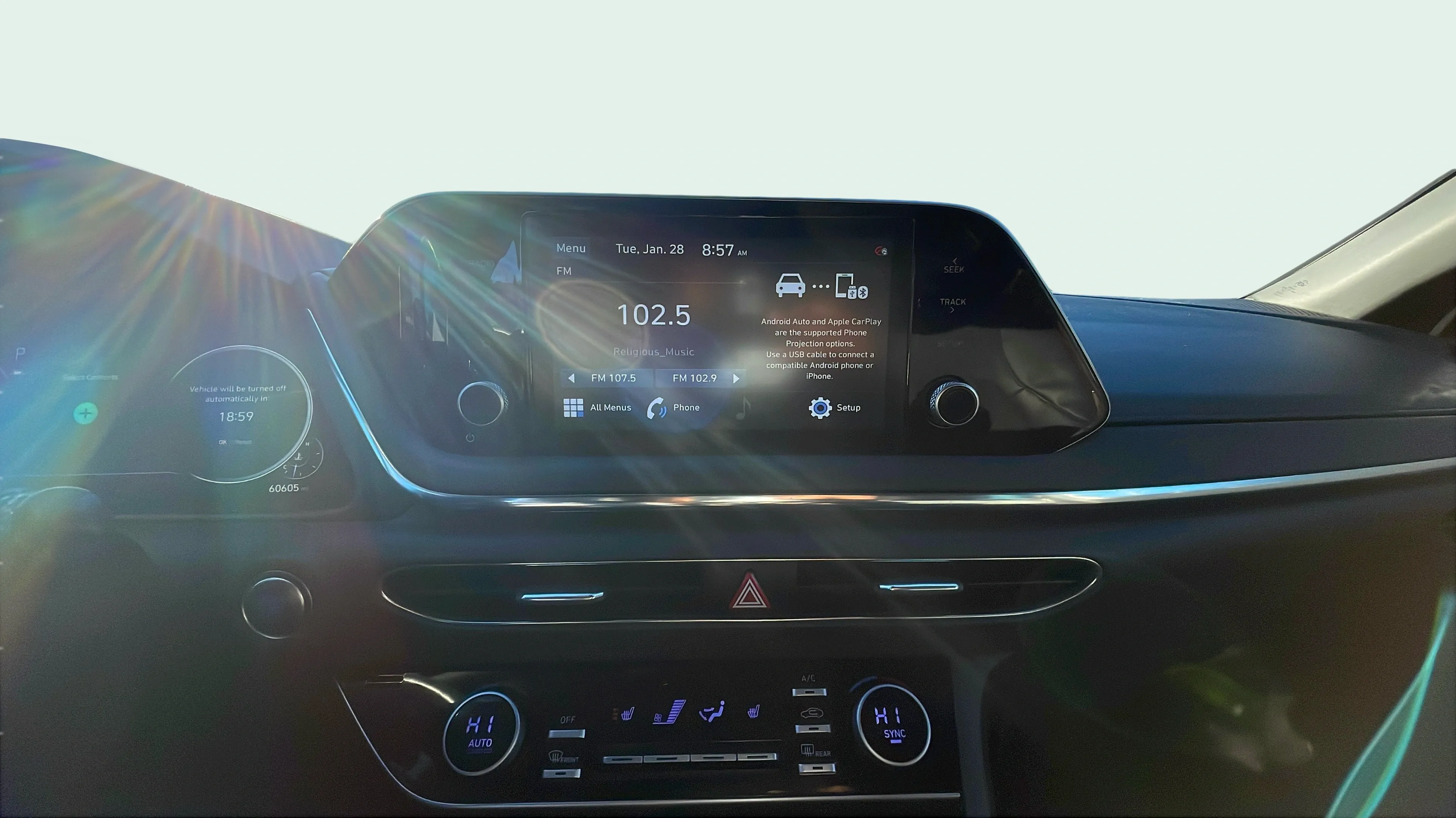 Vehicle interior 360 preview