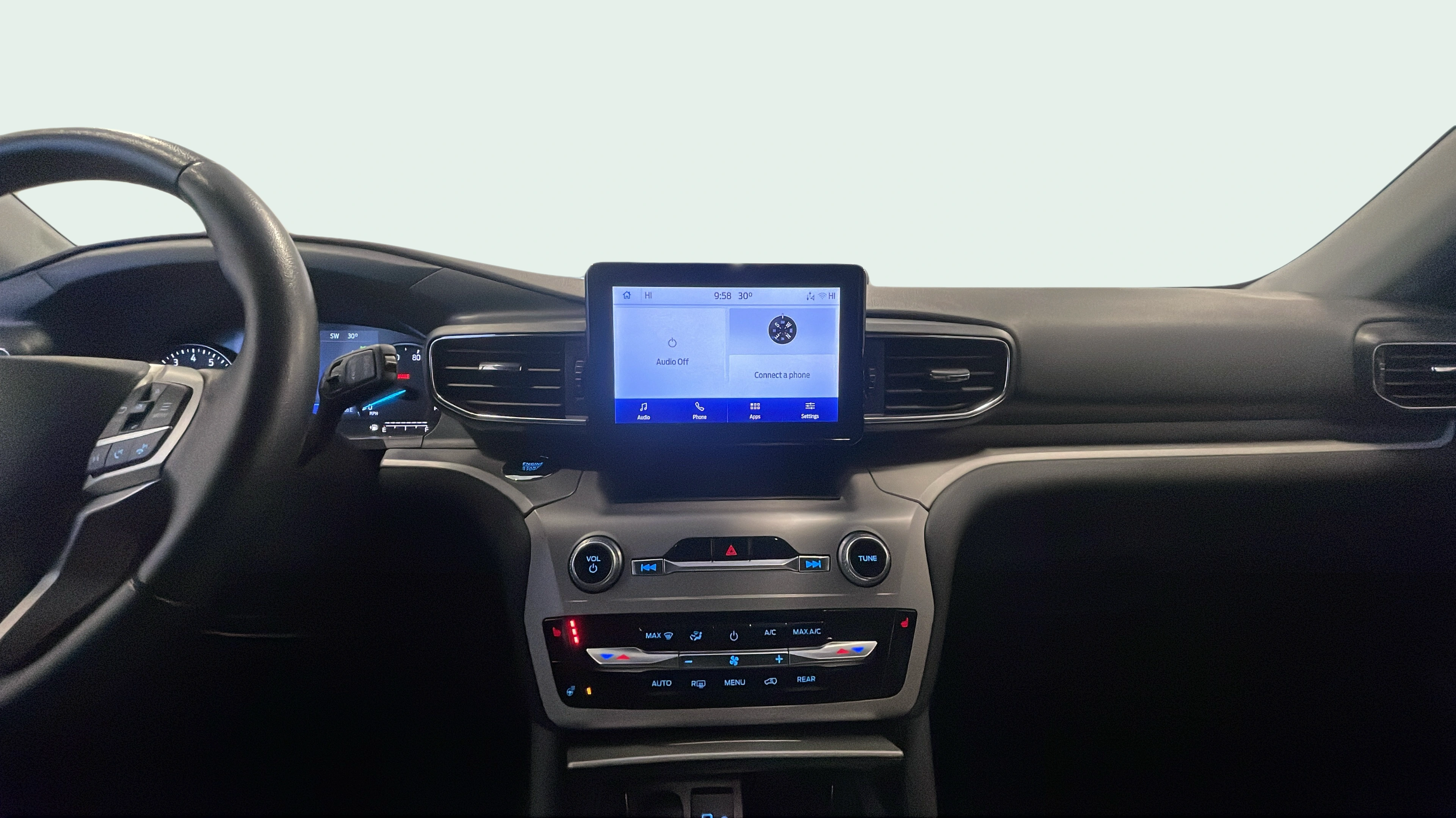 Vehicle interior 360 preview