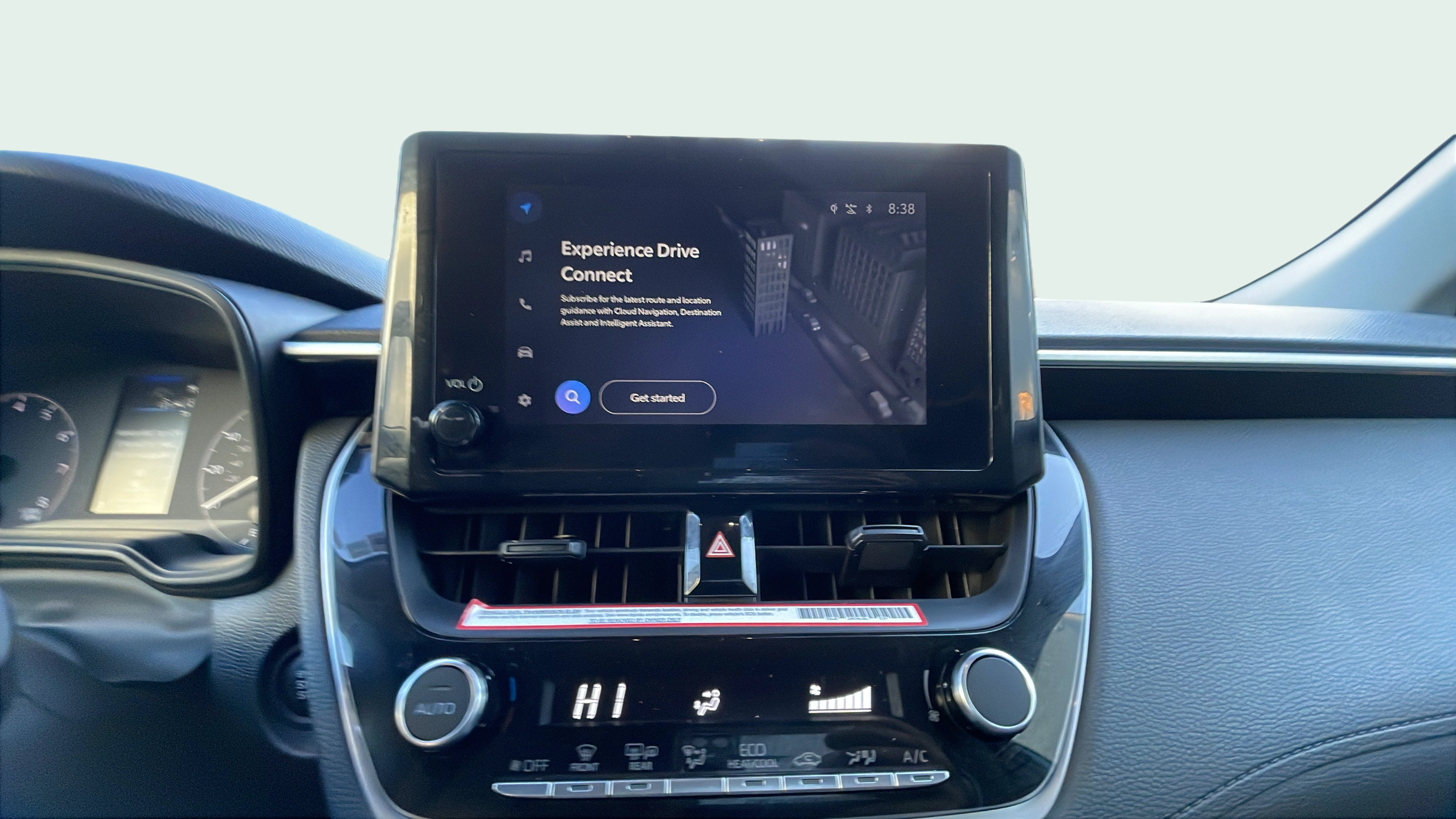 Vehicle interior 360 preview