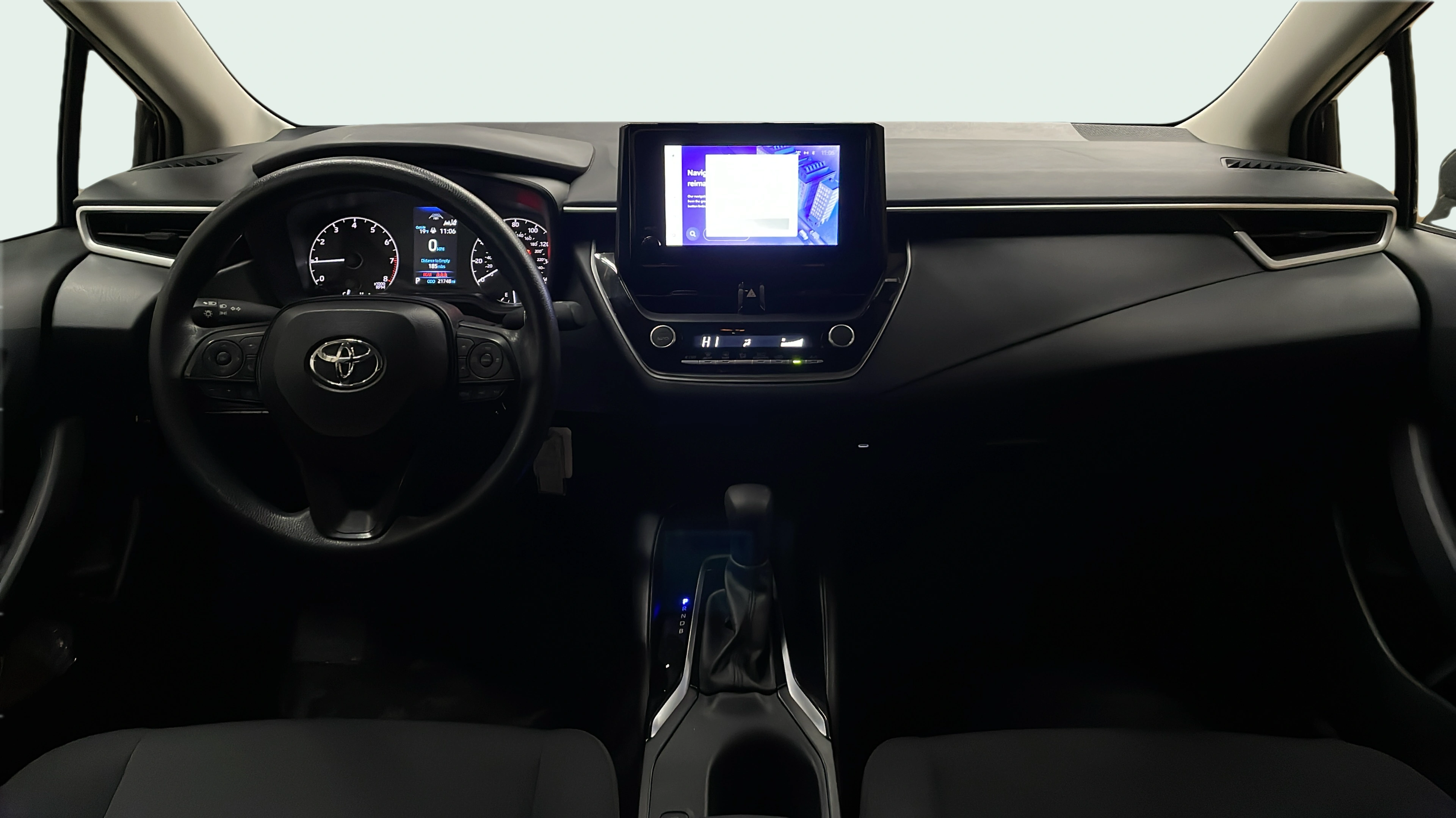 Vehicle interior 360 preview
