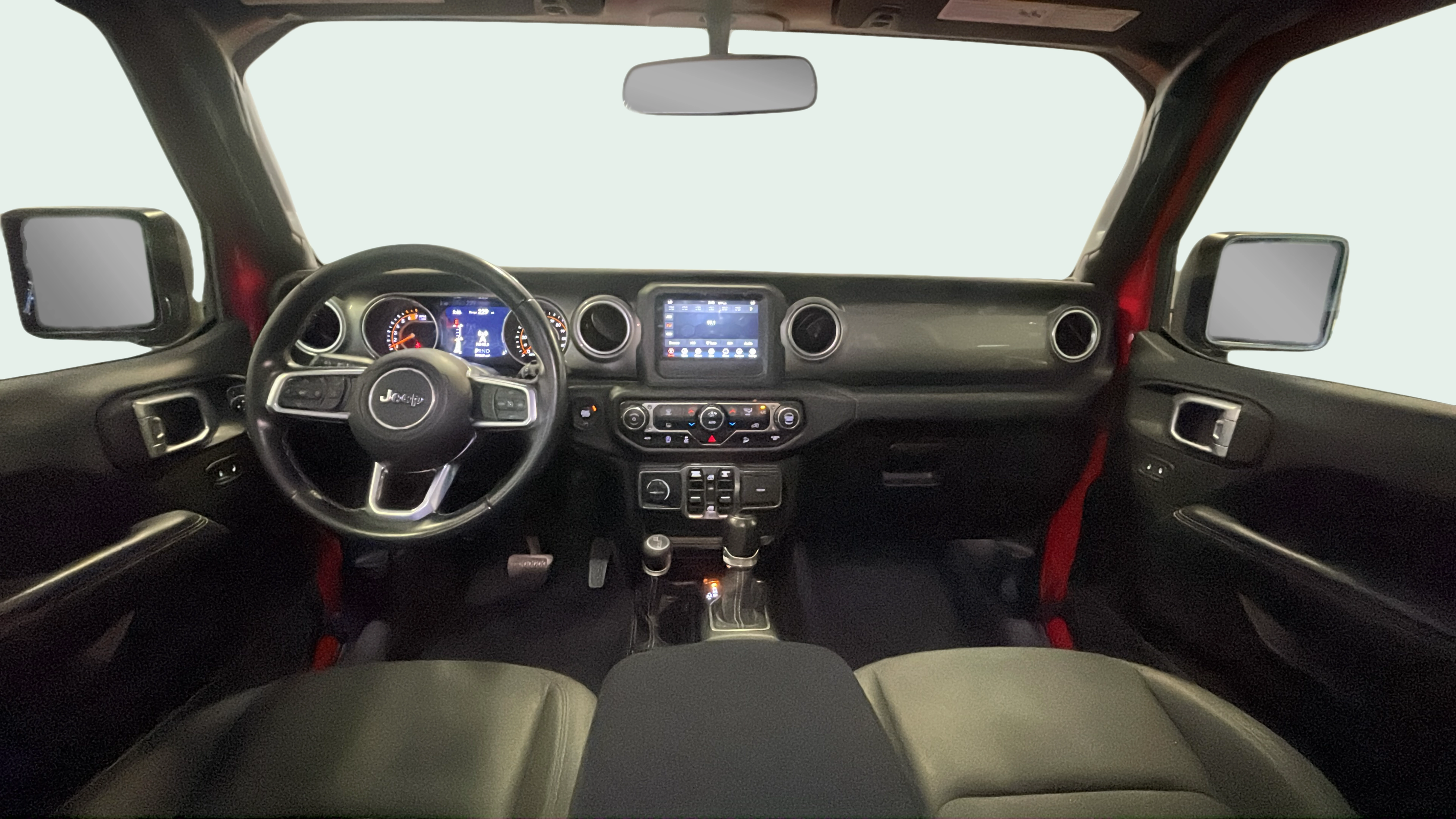 Vehicle interior 360 preview