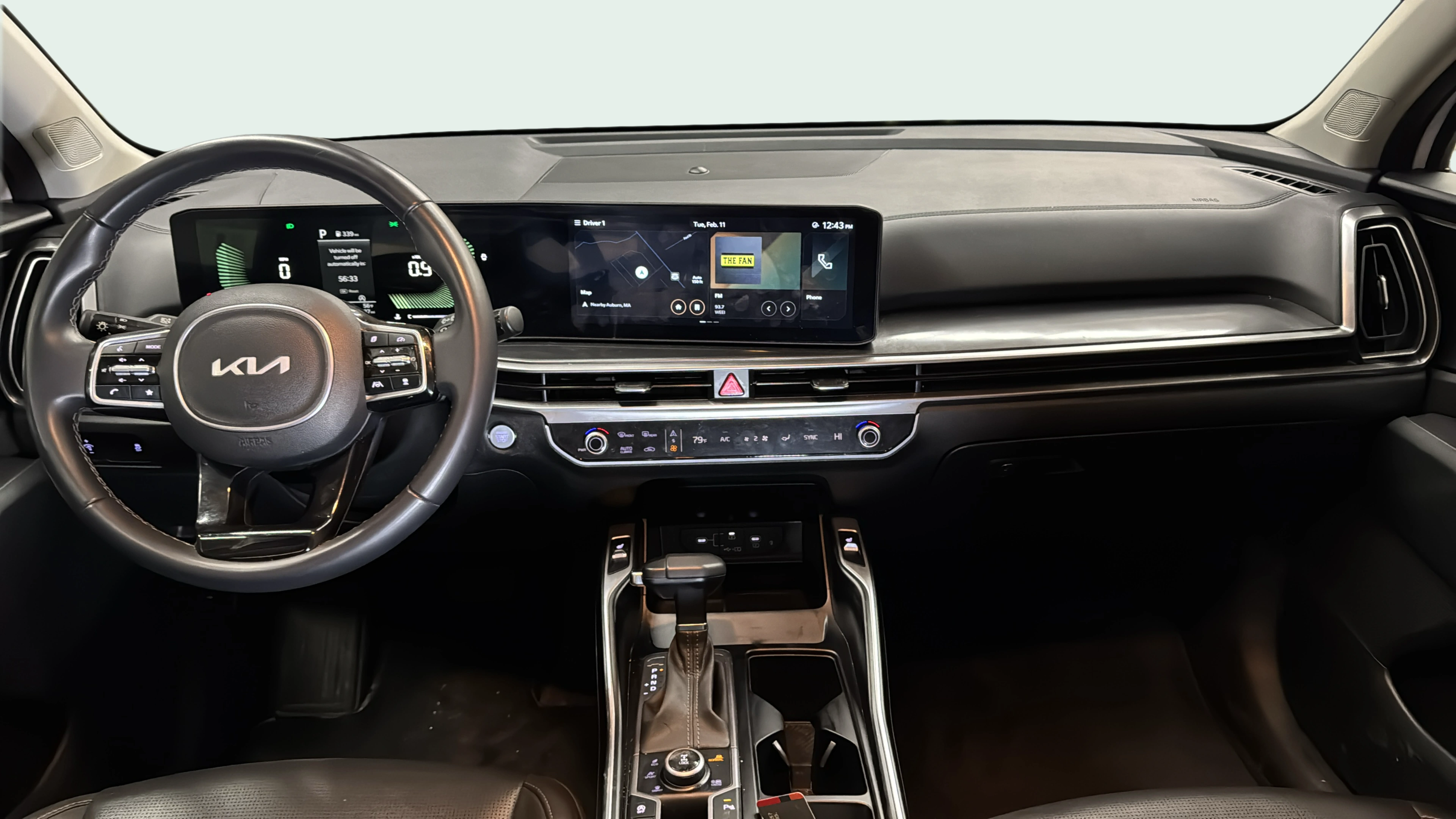 Vehicle interior 360 preview
