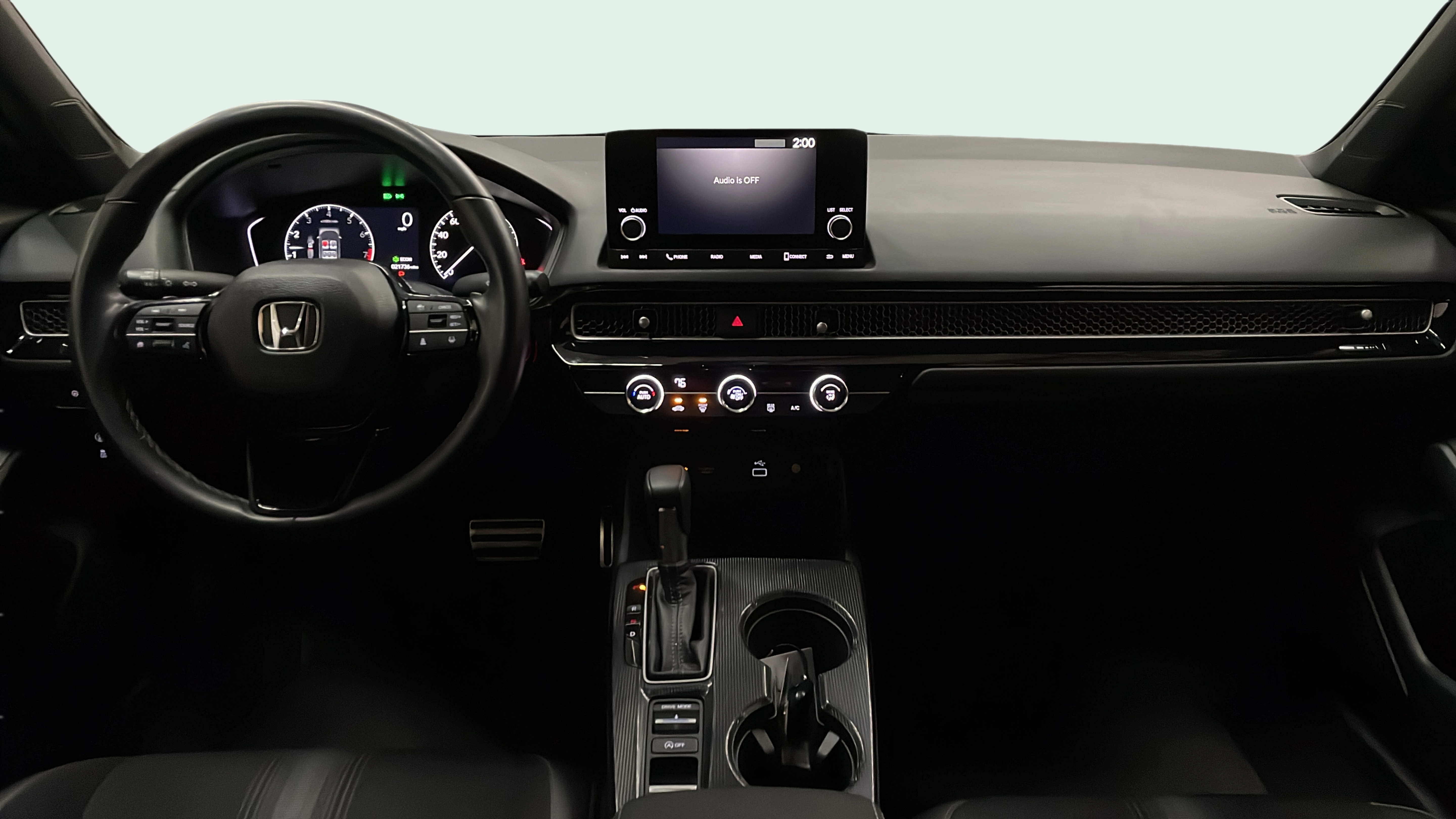 Vehicle interior 360 preview