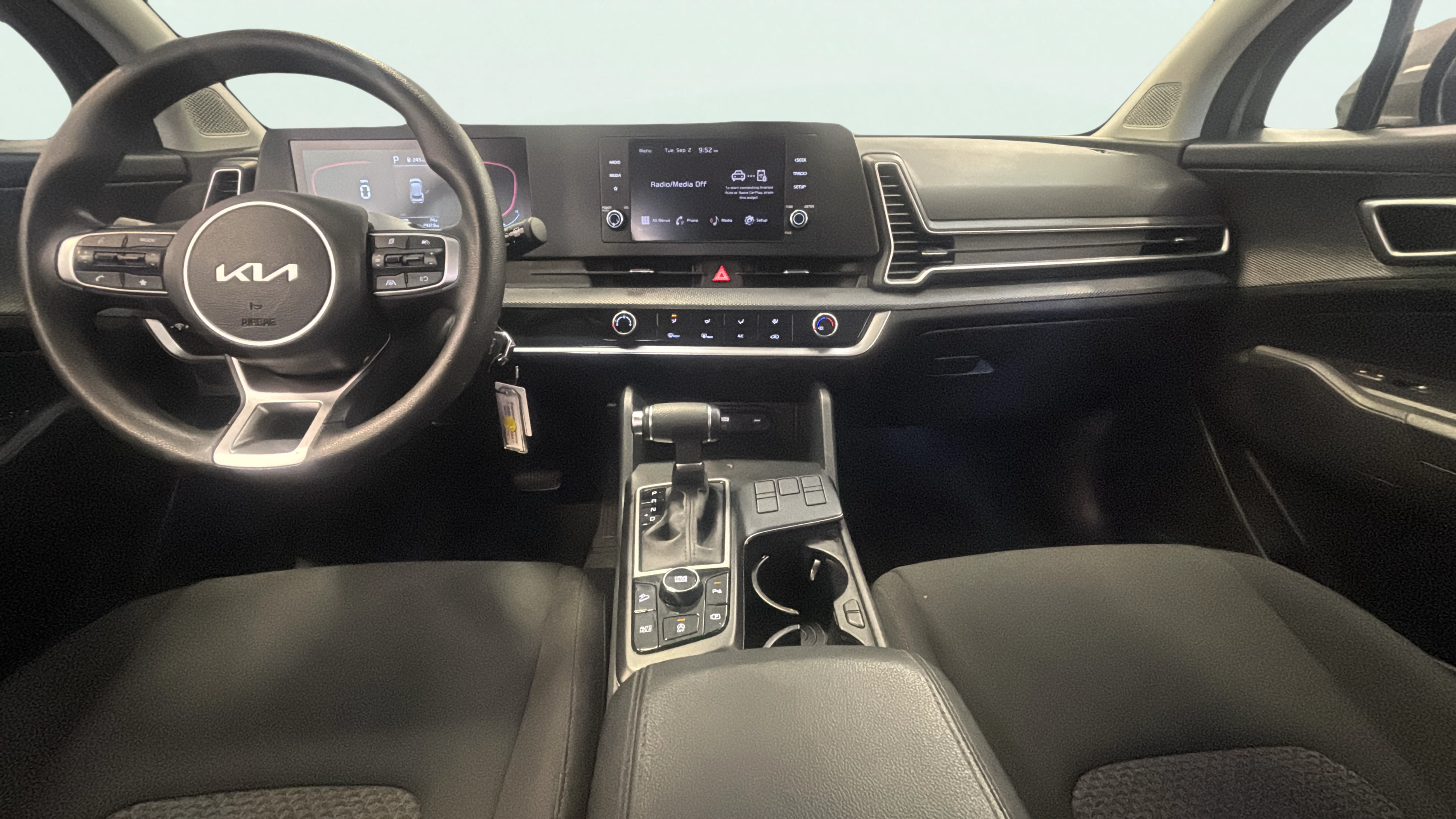 Vehicle interior 360 preview