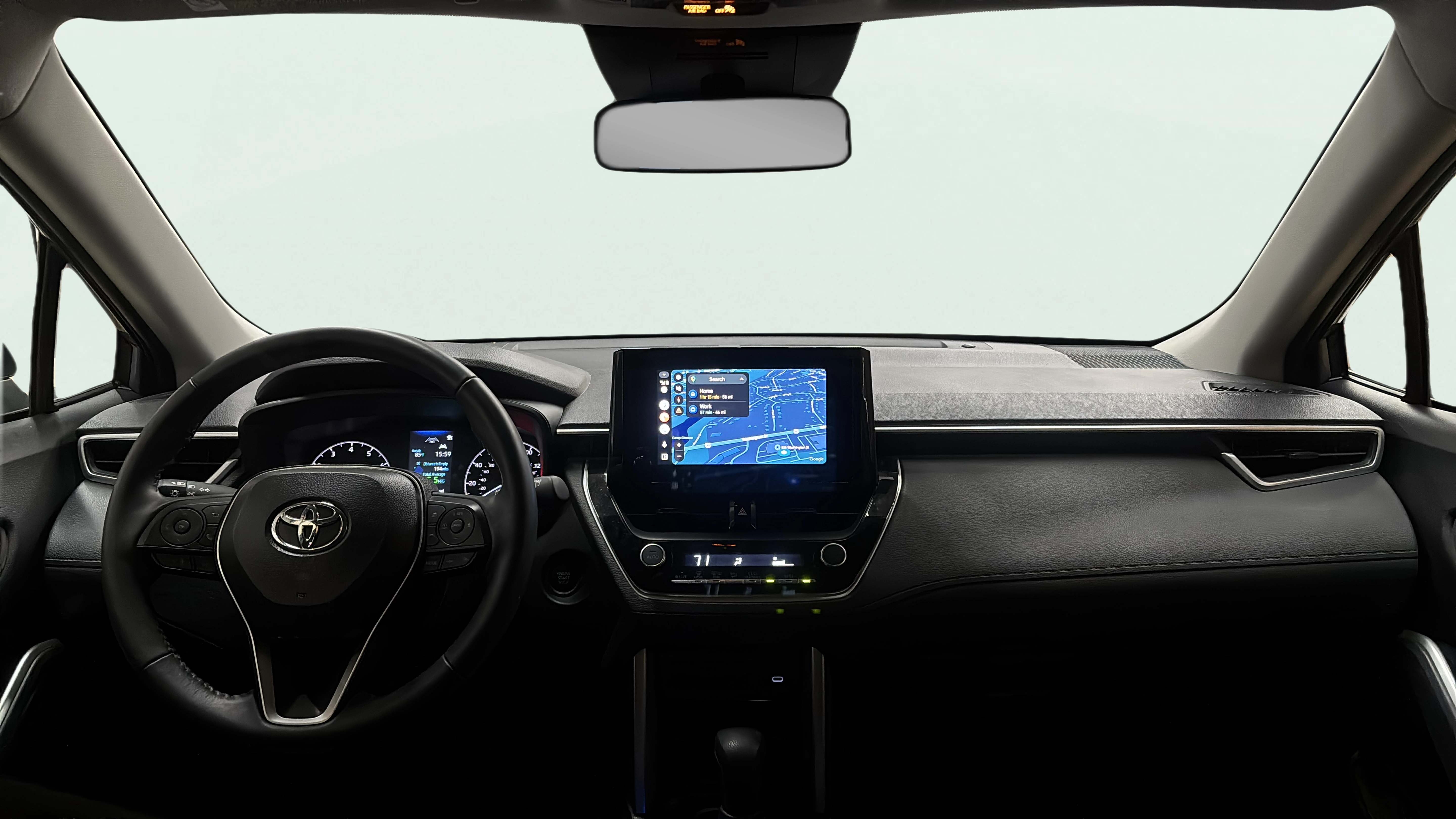 Vehicle interior 360 preview