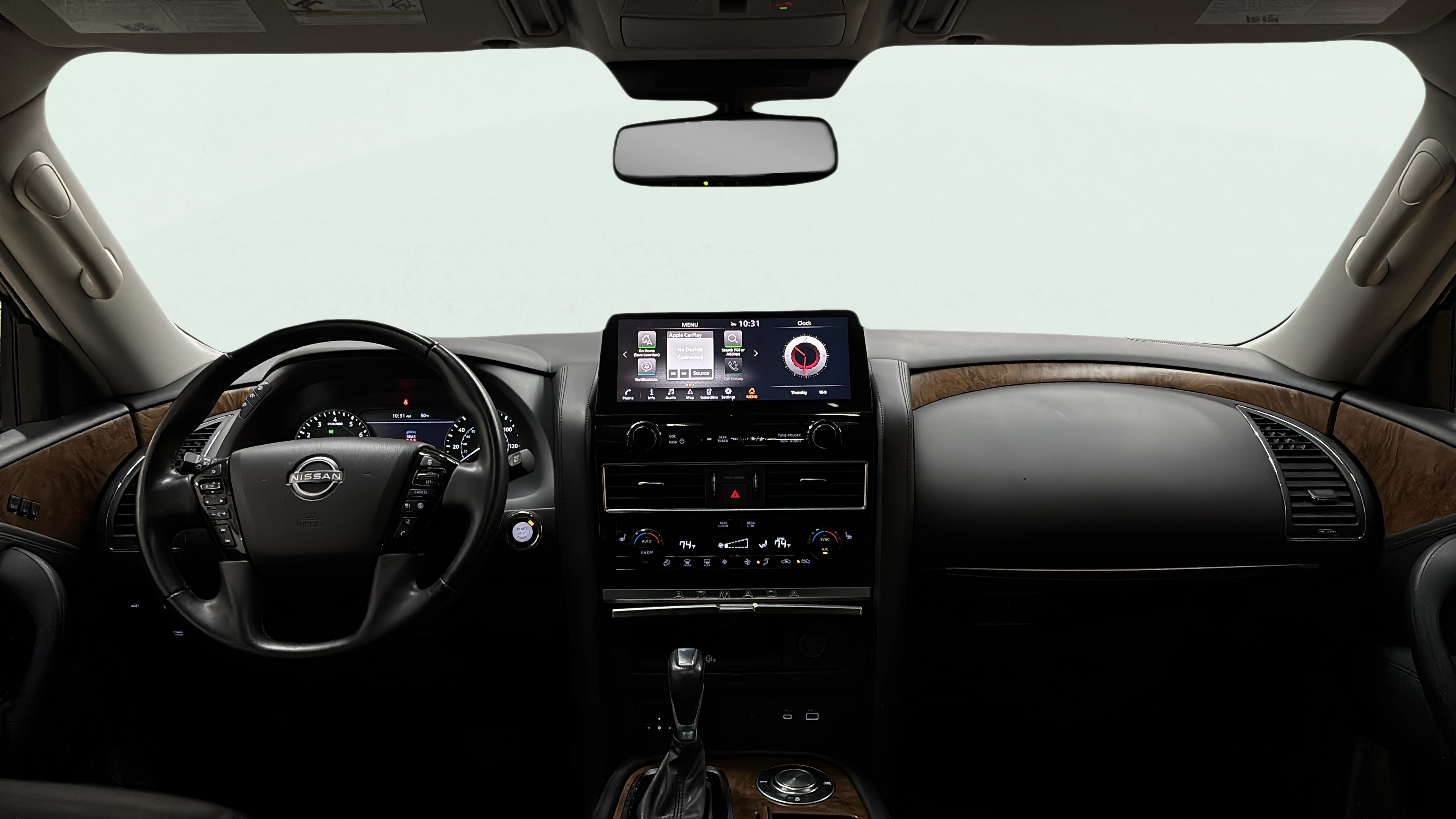 Vehicle interior 360 preview