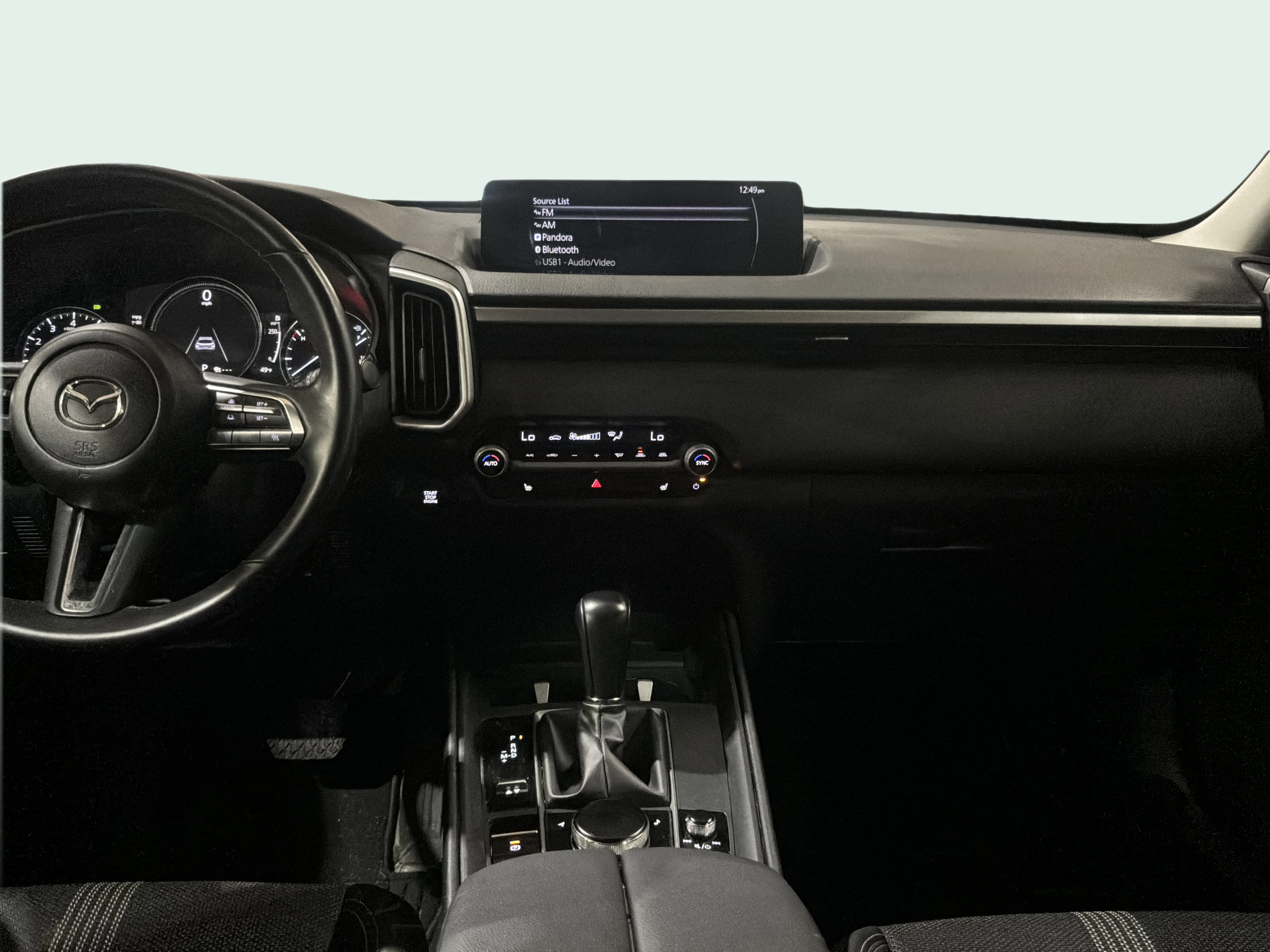 Vehicle interior 360 preview