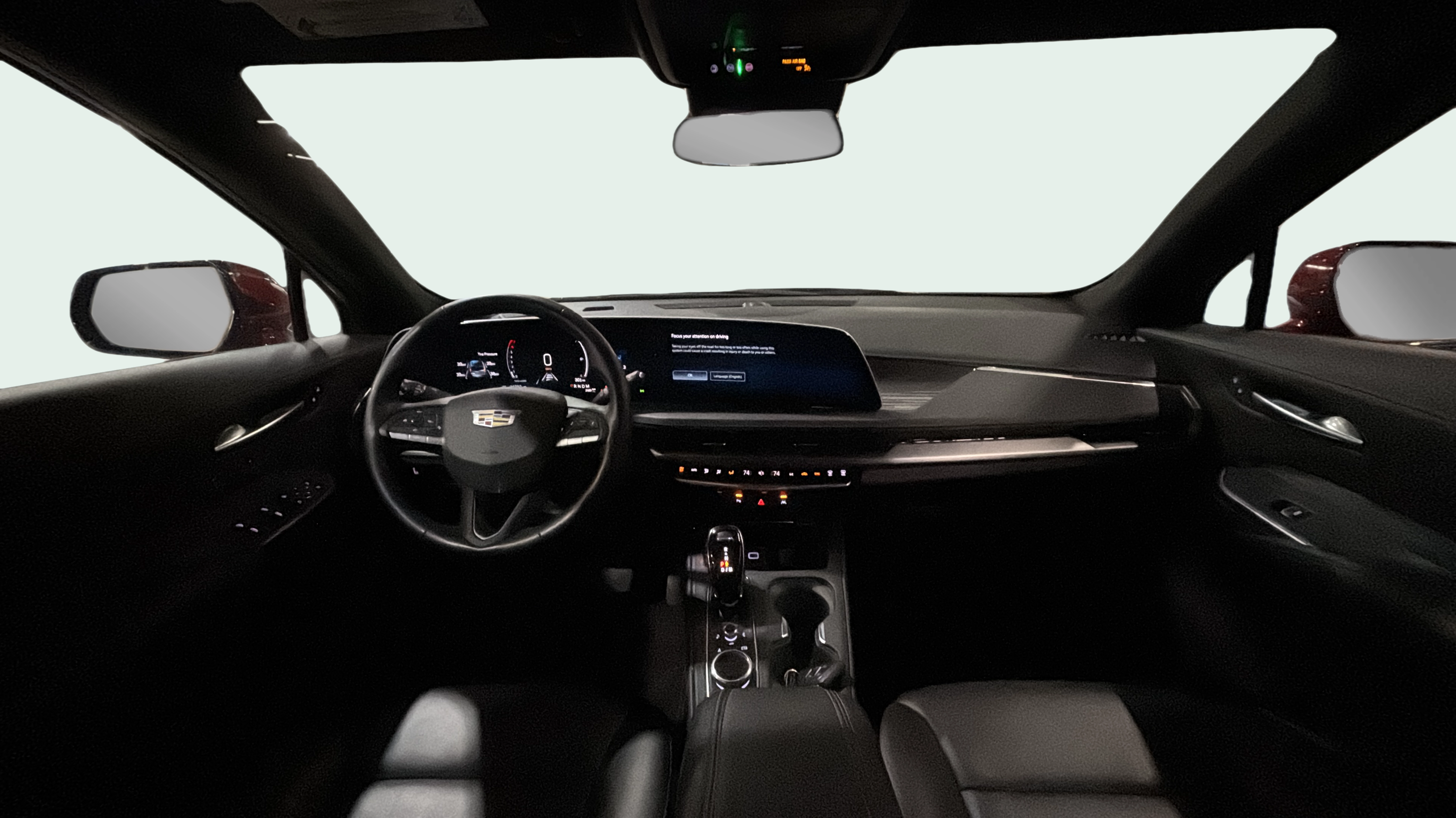 Vehicle interior 360 preview