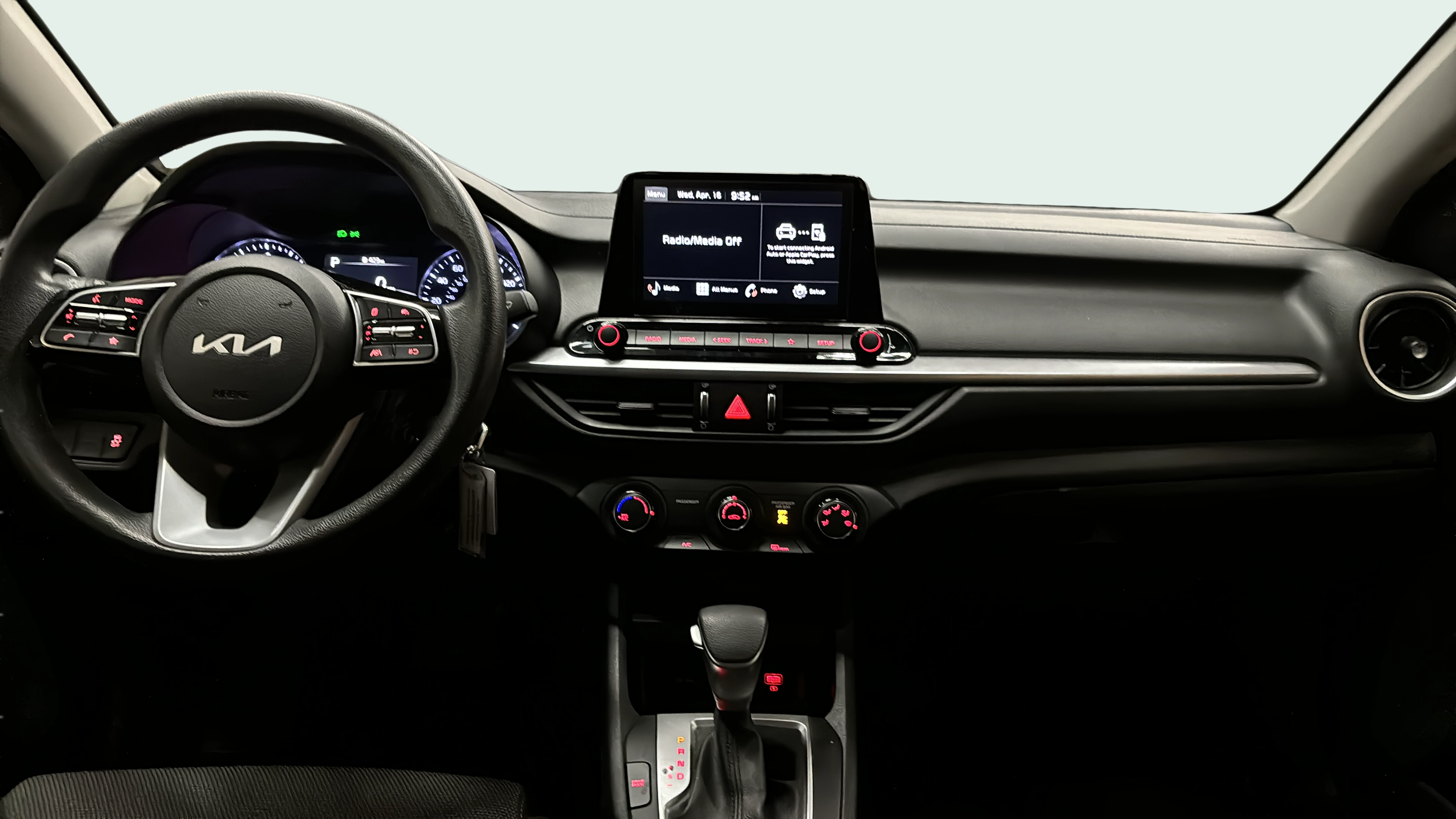 Vehicle interior 360 preview