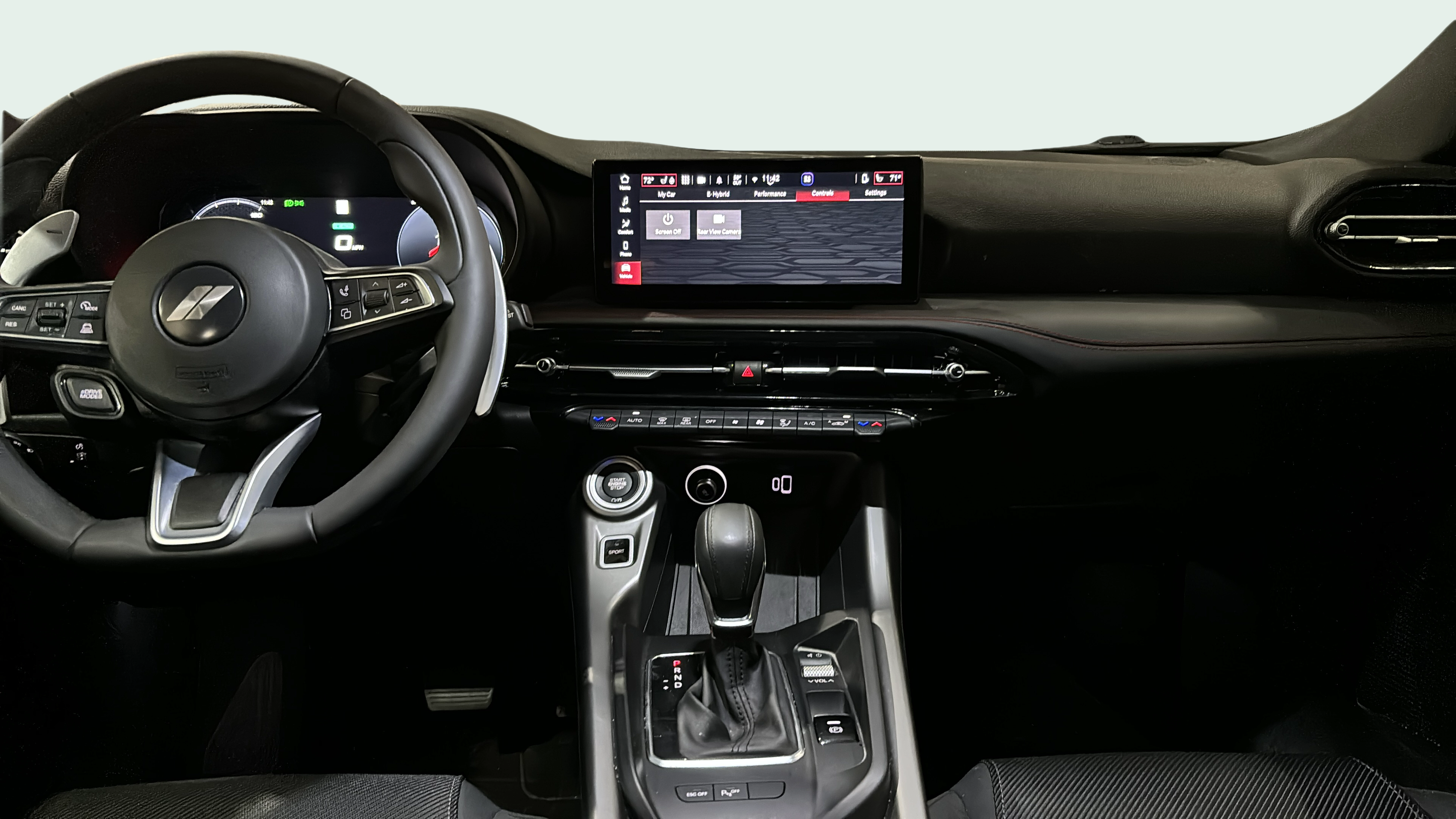Vehicle interior 360 preview