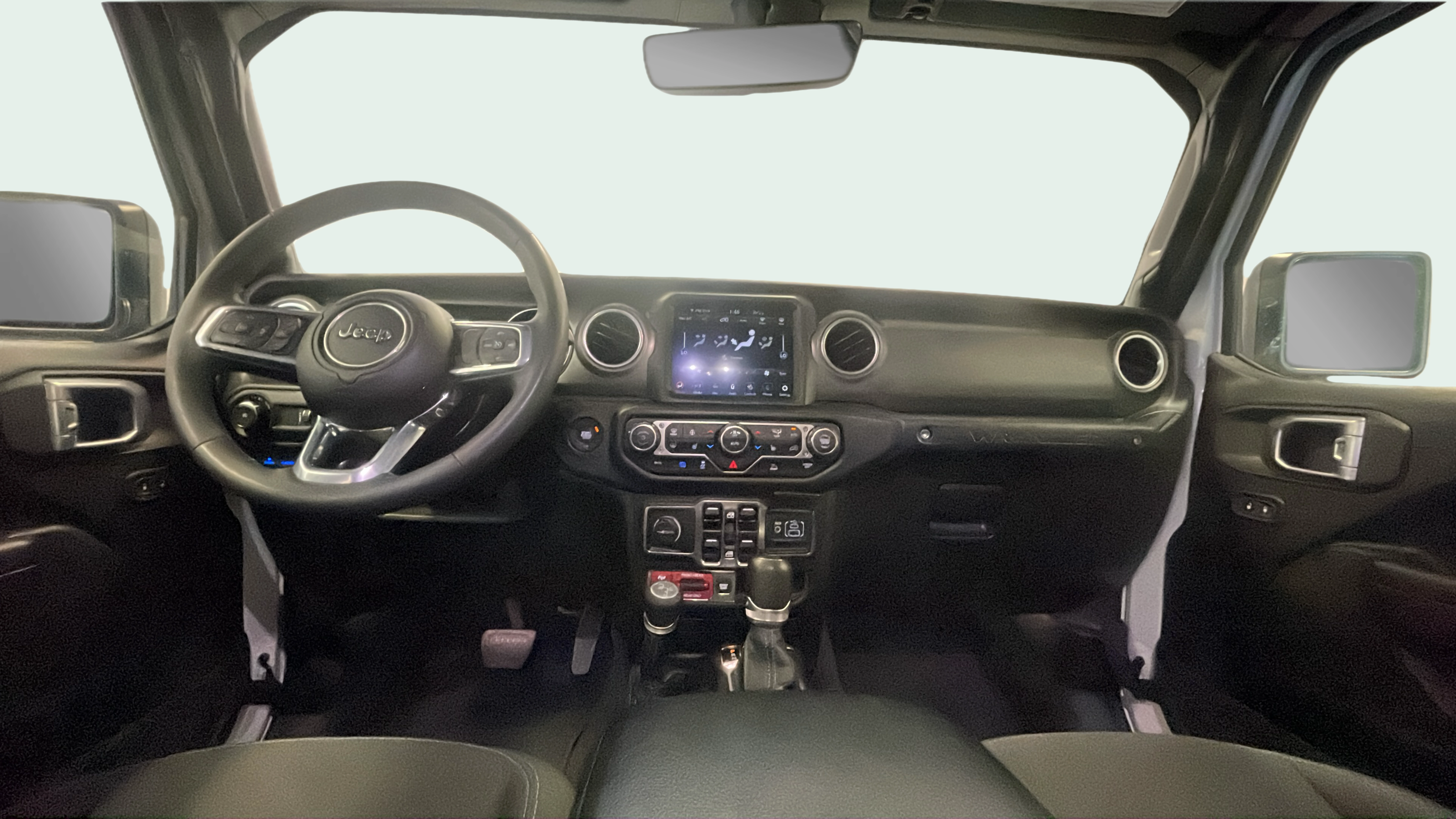 Vehicle interior 360 preview