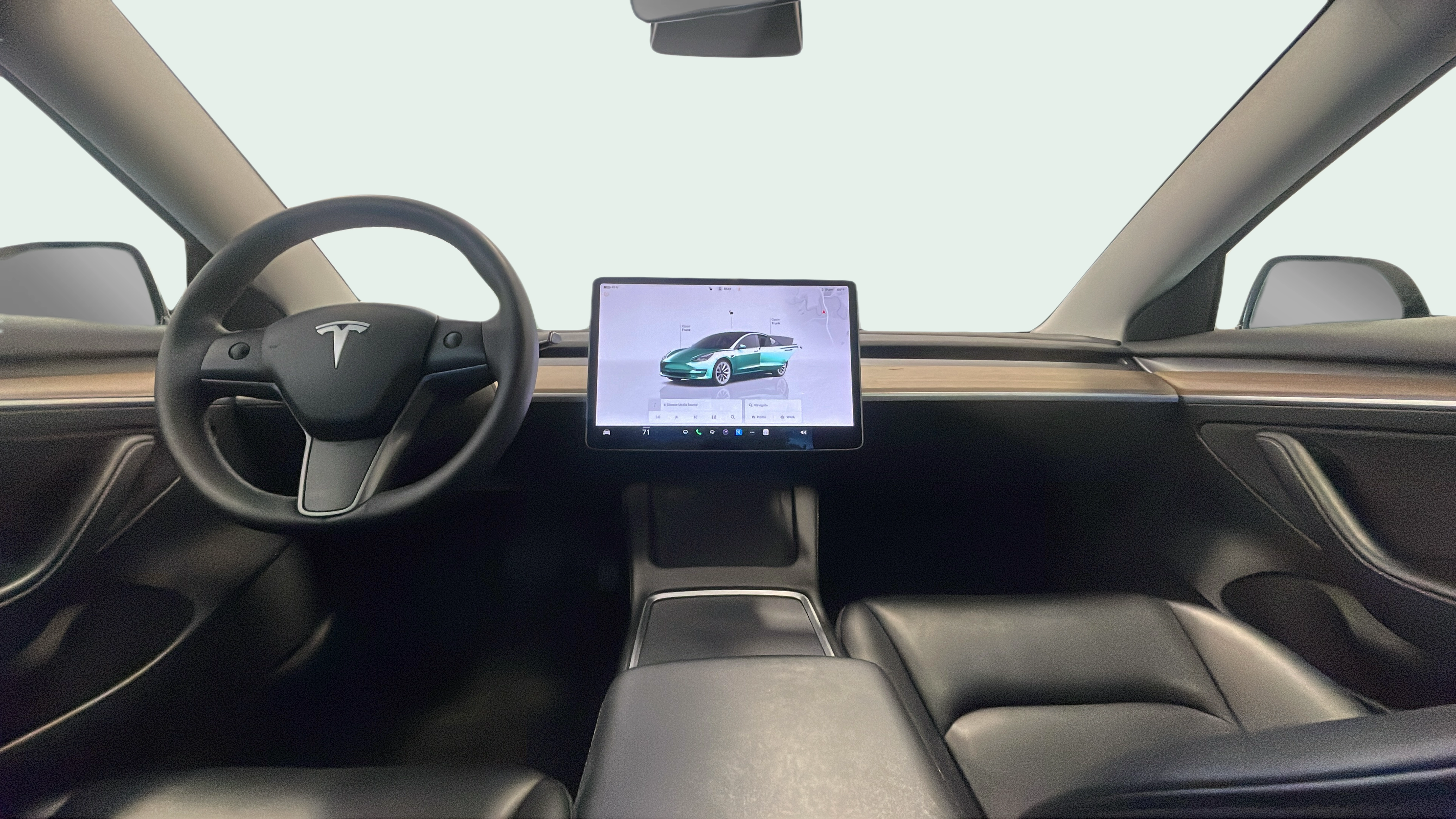 Vehicle interior 360 preview